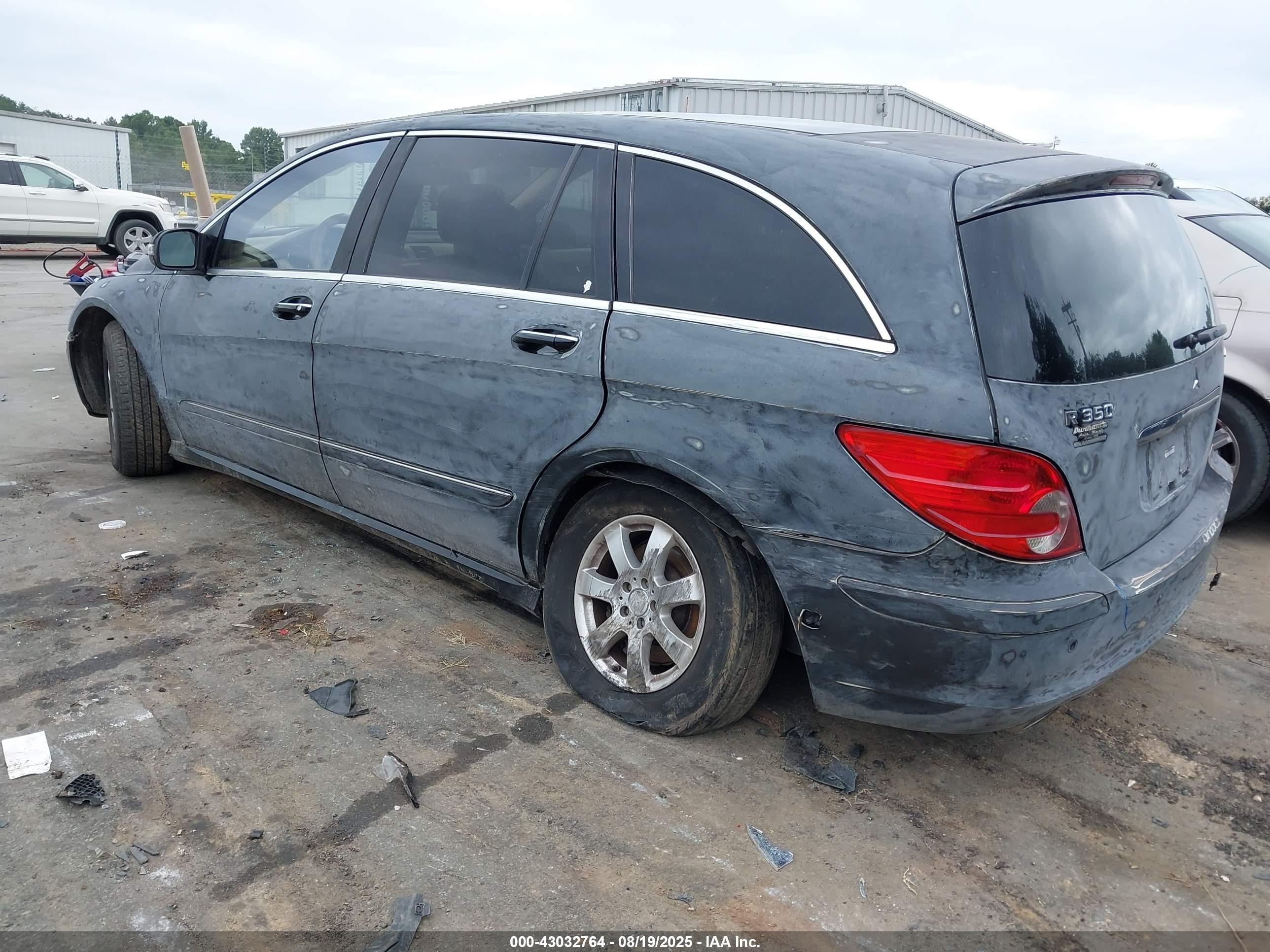 2007 Mercedes-benz R 350 4matic Серый vin: 4JGCB65E87A055777