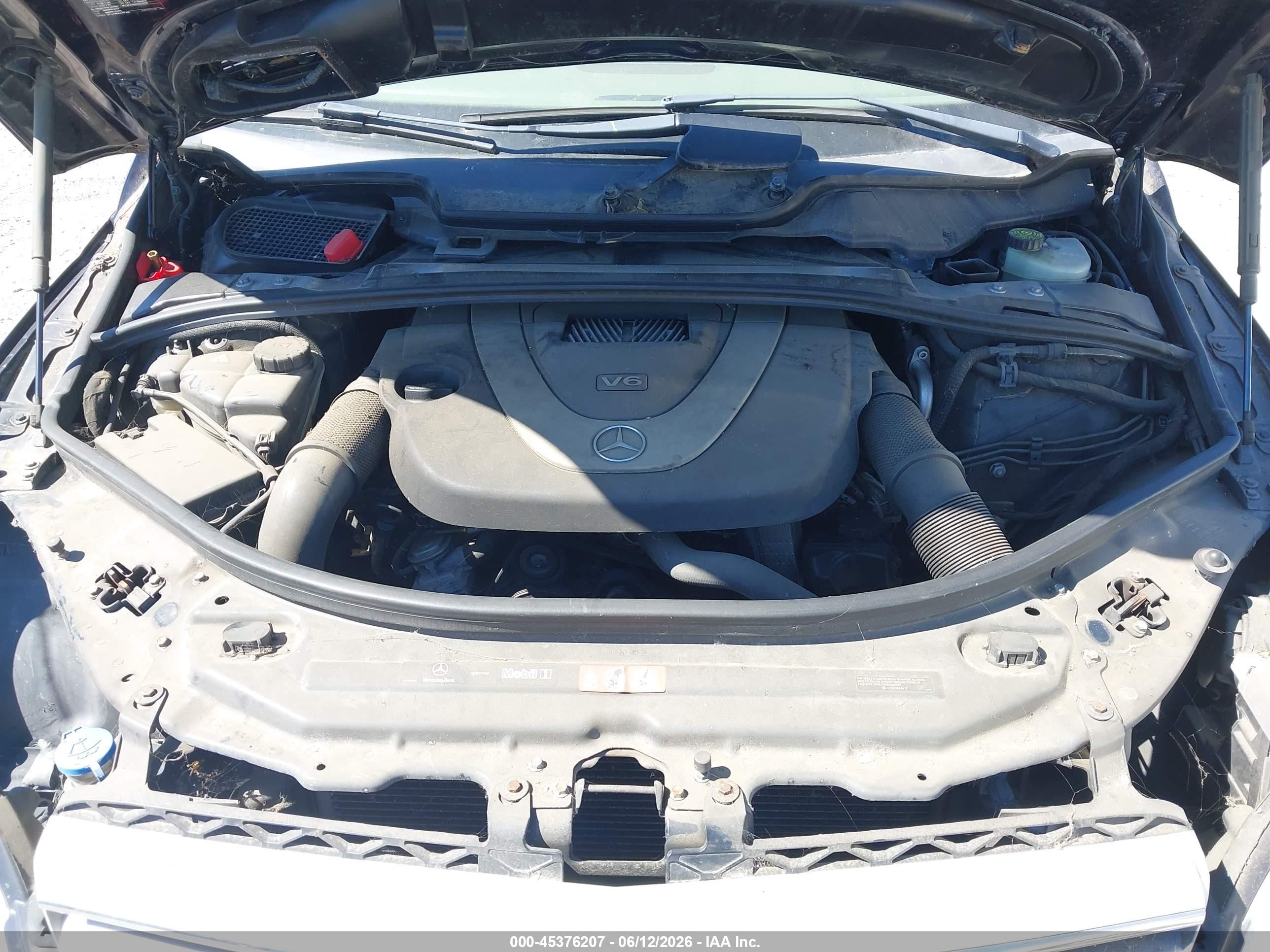 2008 Mercedes-benz R-class 3.5l Blue vin: 4JGCB65E88A069826