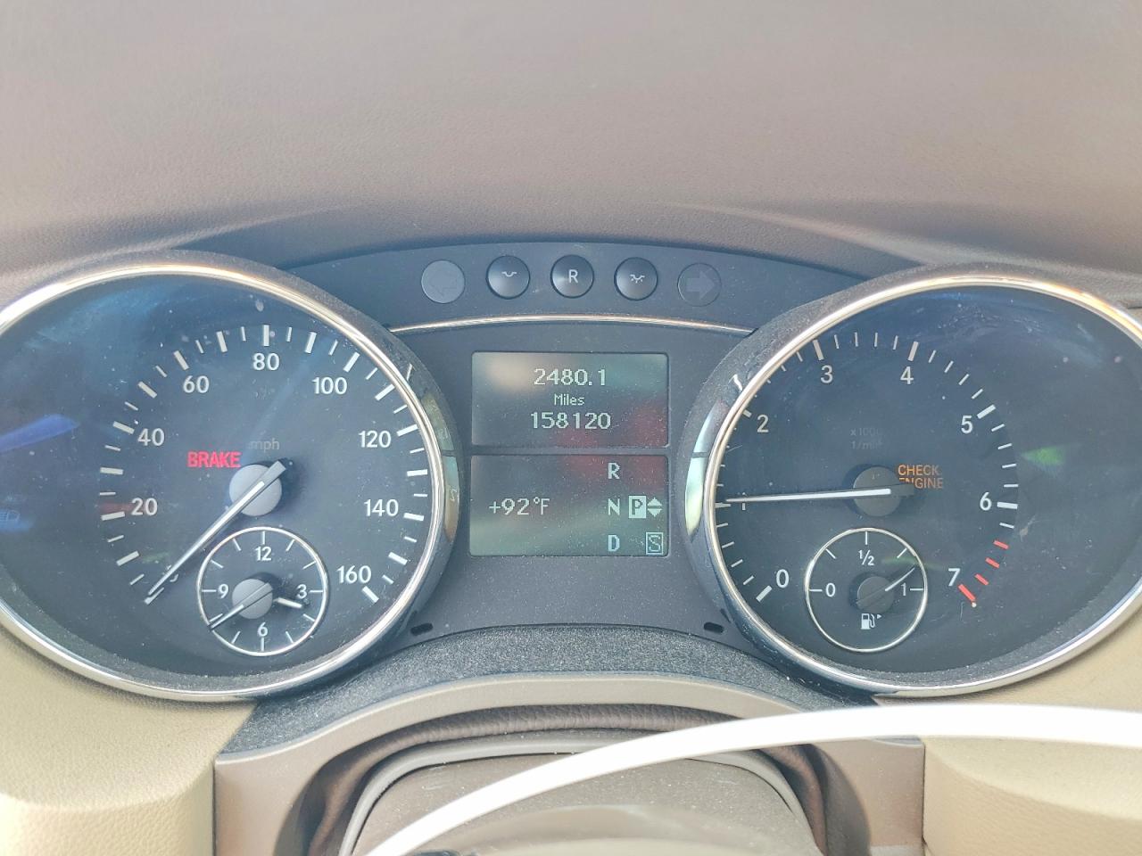 2009 Mercedes-benz R 350 4matic White vin: 4JGCB65E89A092881