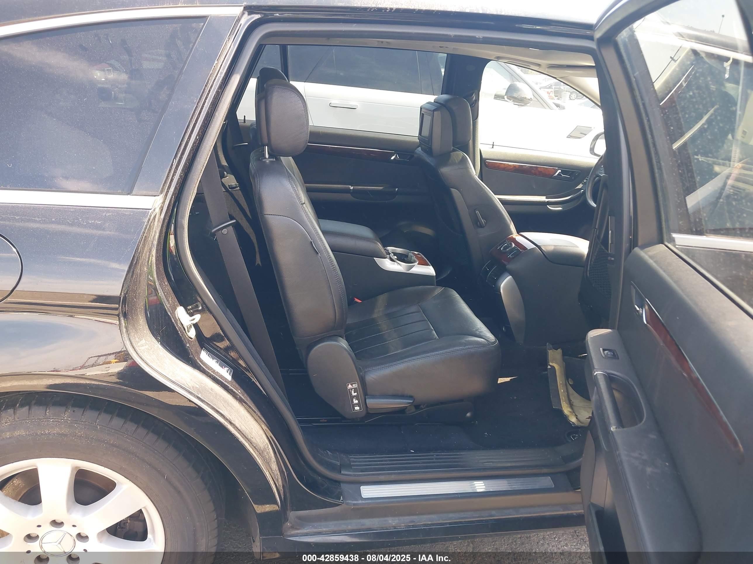 2007 Mercedes-benz R 350 4matic Black vin: 4JGCB65E97A038261