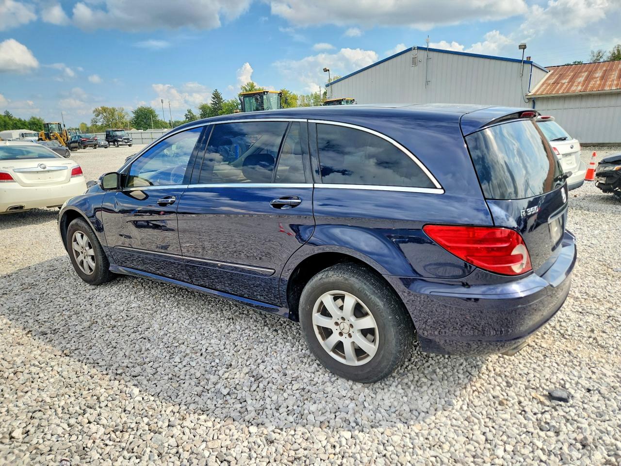 2007 Mercedes-benz R 350 Blue vin: 4JGCB65E97A038308