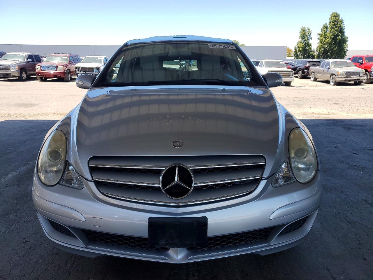 2007 Mercedes-benz R 350 Silver vin: 4JGCB65E97A051205