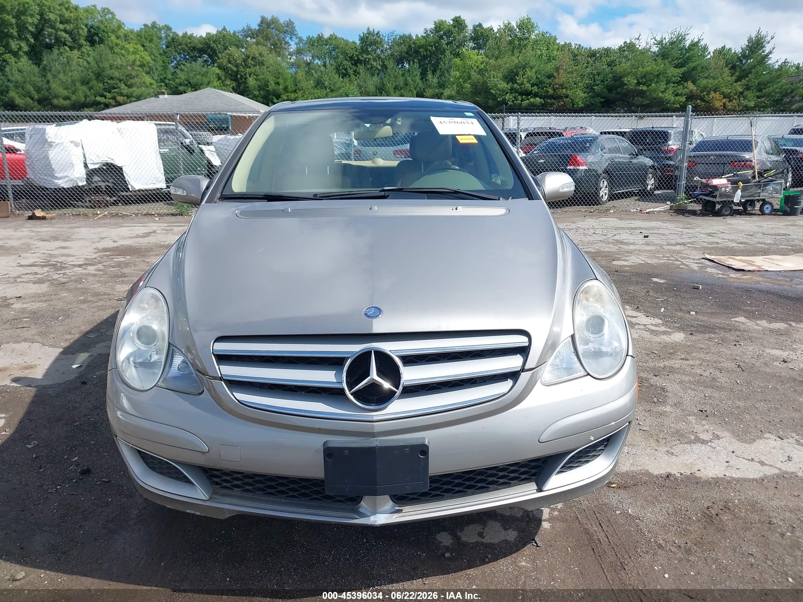 2007 Mercedes-benz R 350 4matic Silver vin: 4JGCB65E97A053696