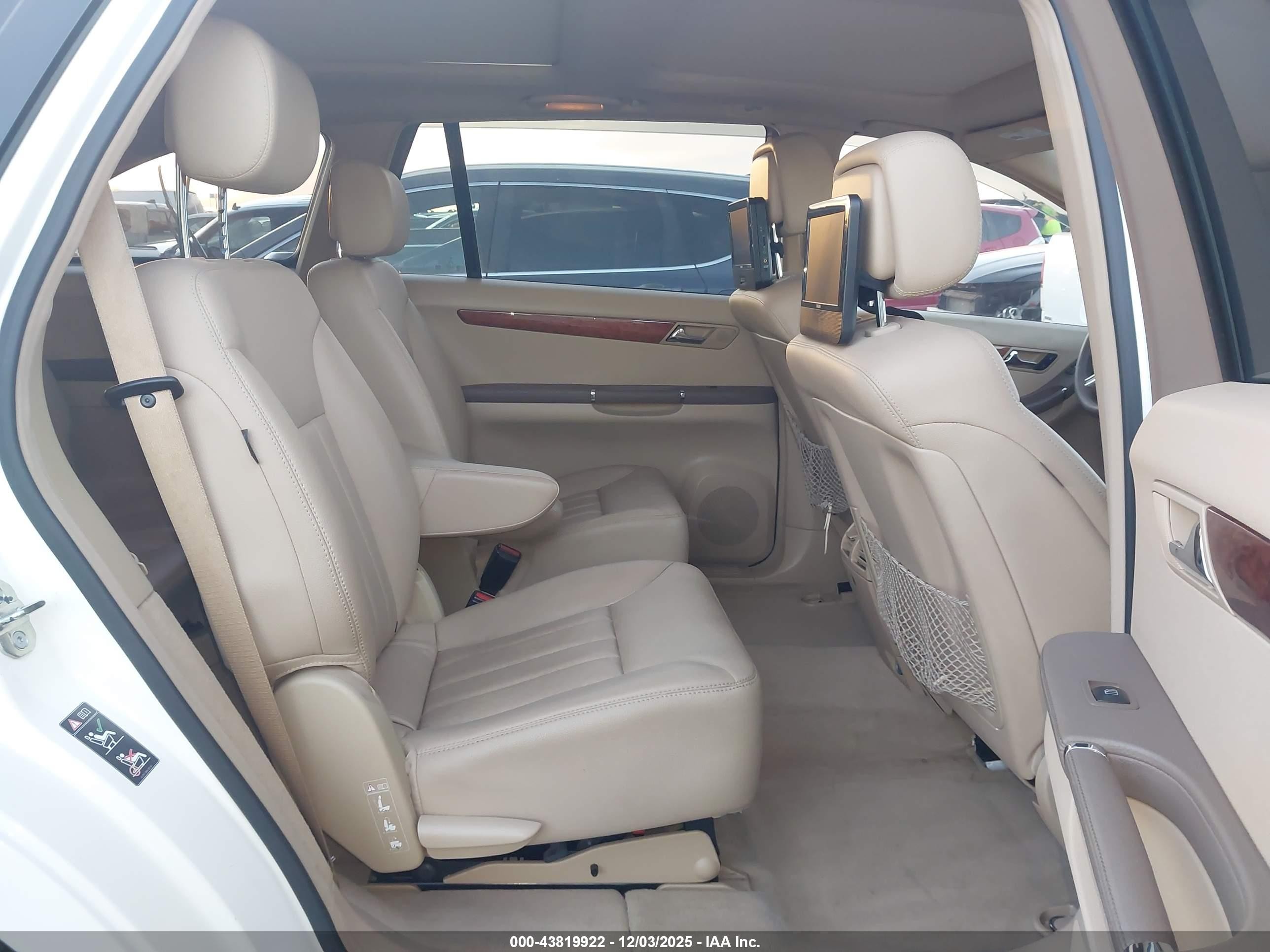 2007 Mercedes-benz R 350 4matic White vin: 4JGCB65E97A055044