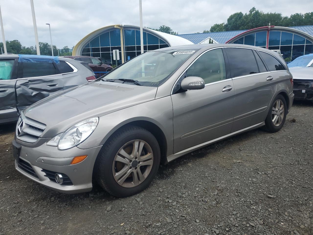 2008 Mercedes-benz R 350 Silver vin: 4JGCB65E98A063100