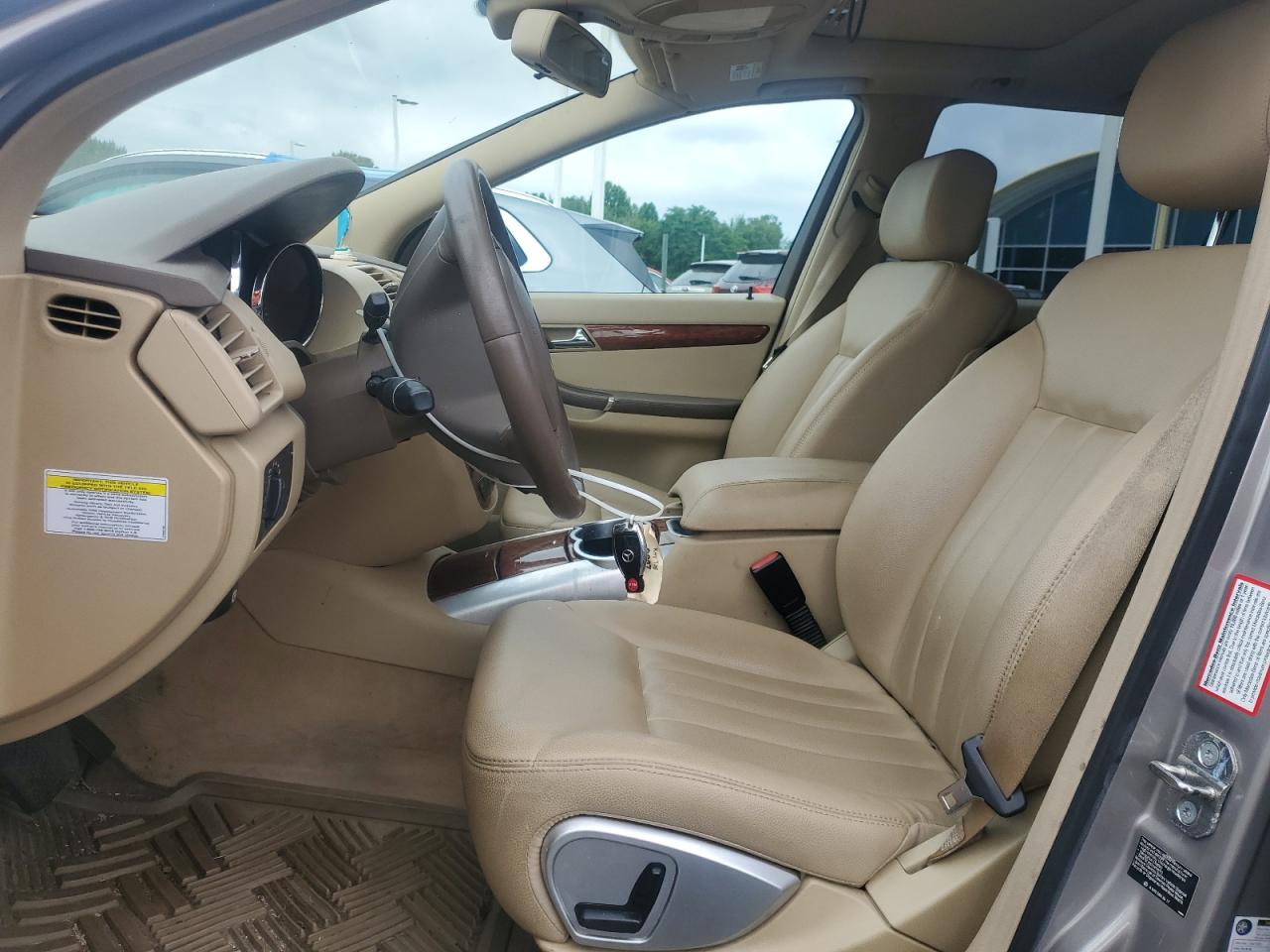 2008 Mercedes-benz R 350 Silver vin: 4JGCB65E98A063100