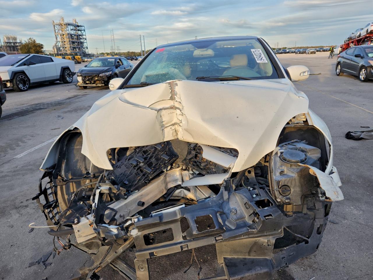 2008 Mercedes-benz R 350 White vin: 4JGCB65E98A082181