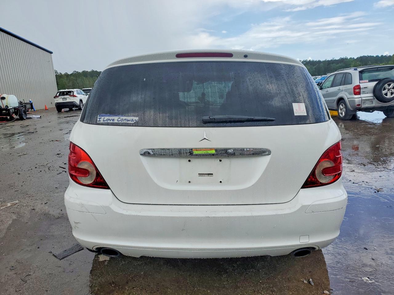 2006 Mercedes-benz R 350 White vin: 4JGCB65EX6A030541