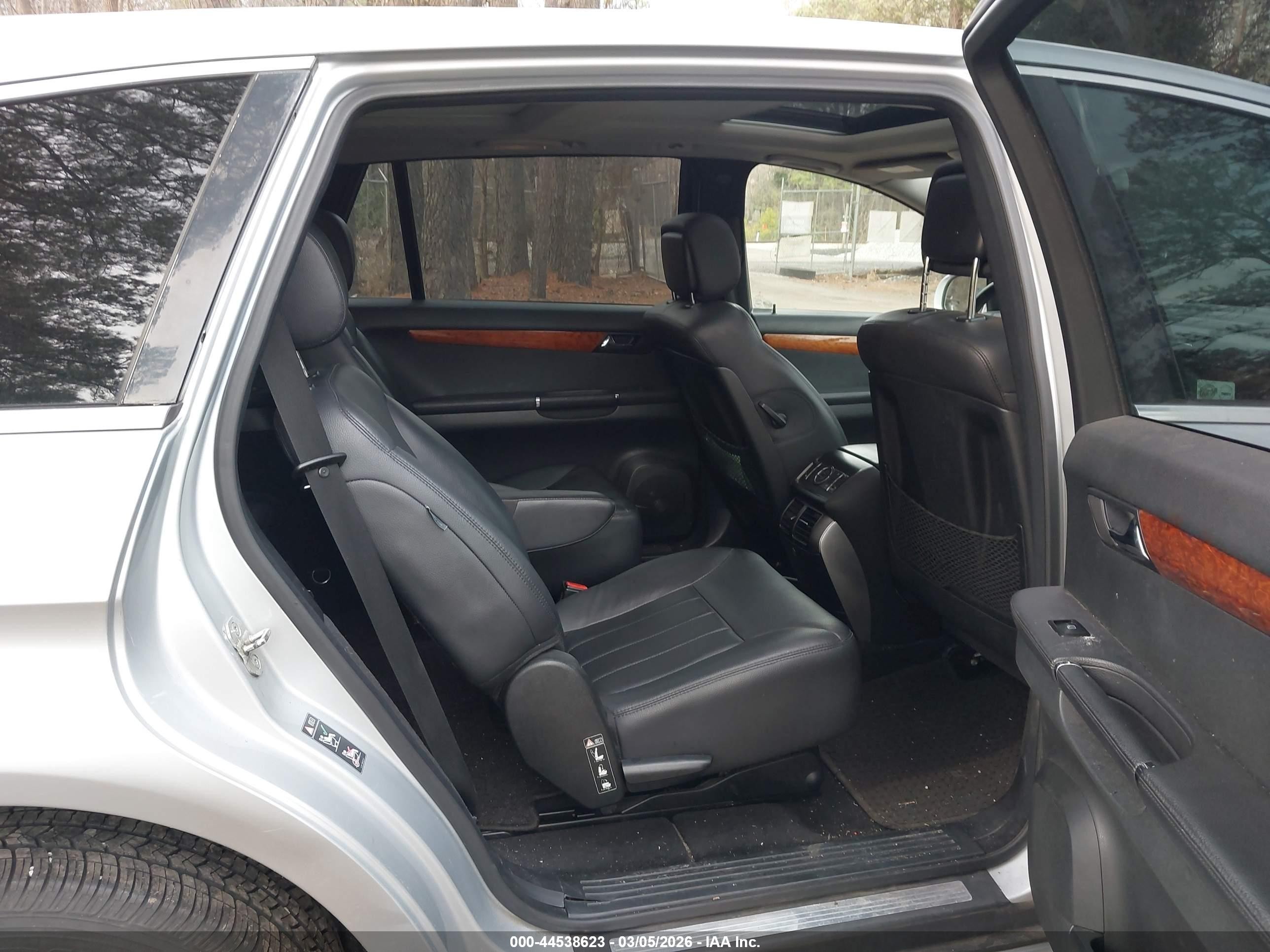 2007 Mercedes-benz R 350 4matic Silver vin: 4JGCB65EX7A047678