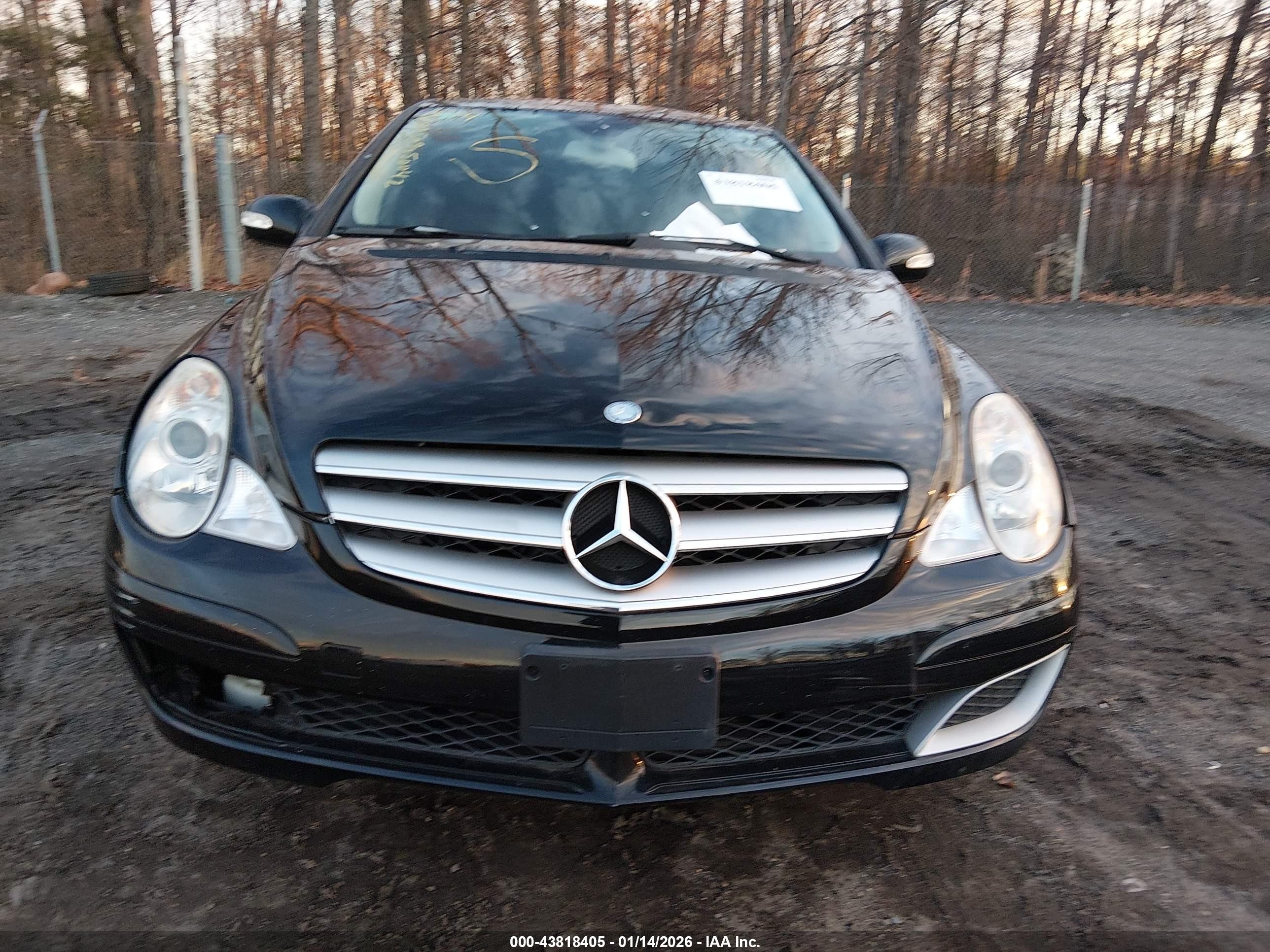 2007 Mercedes-benz R 350 4matic Black vin: 4JGCB65EX7A048913
