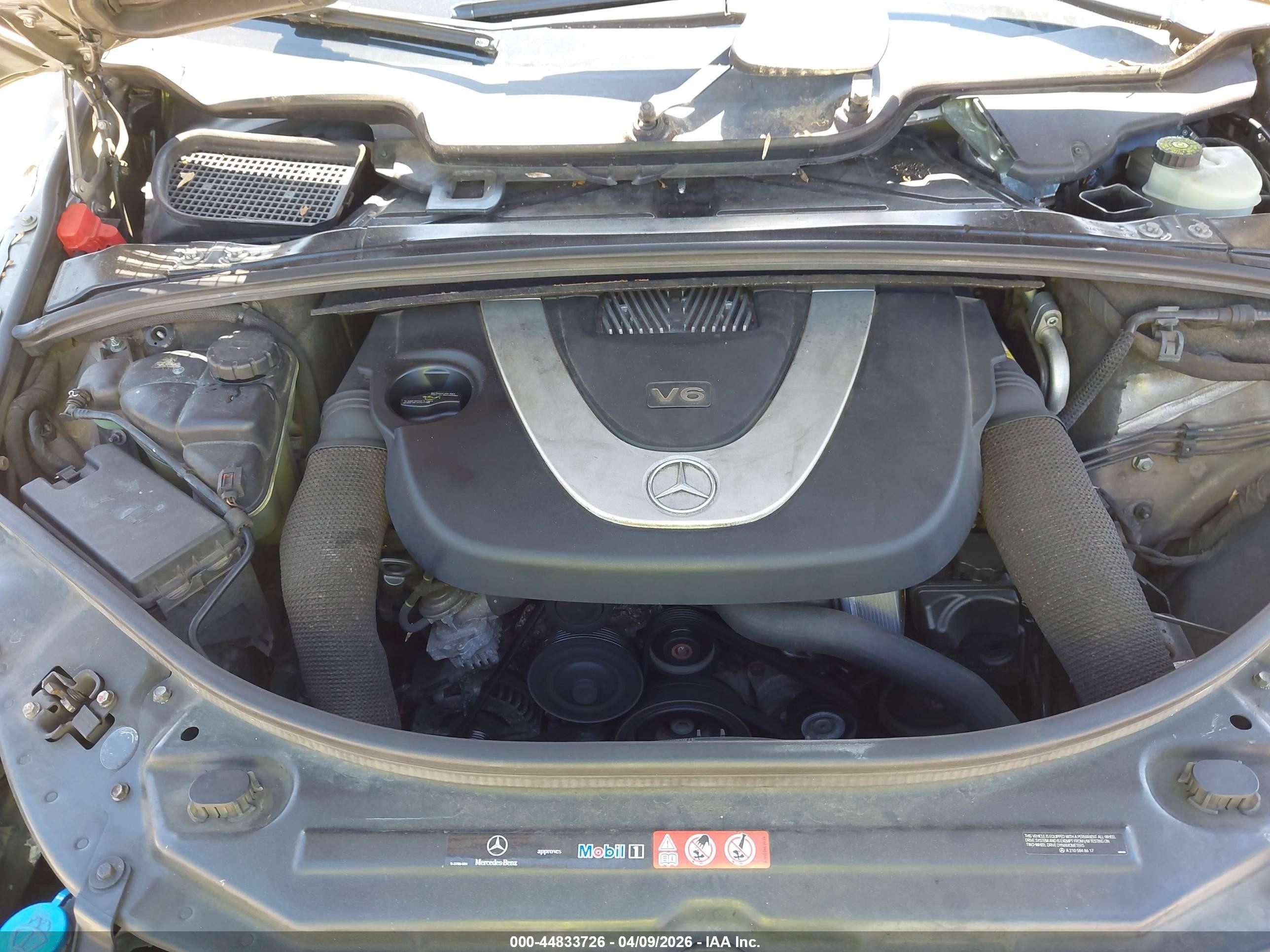2007 Mercedes-benz R 350 4matic Silver vin: 4JGCB65EX7A054338