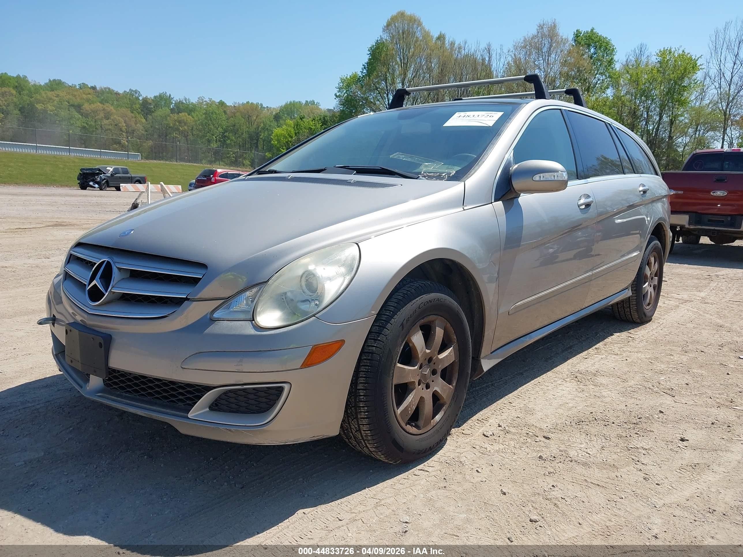 2007 Mercedes-benz R 350 4matic Silver vin: 4JGCB65EX7A054338