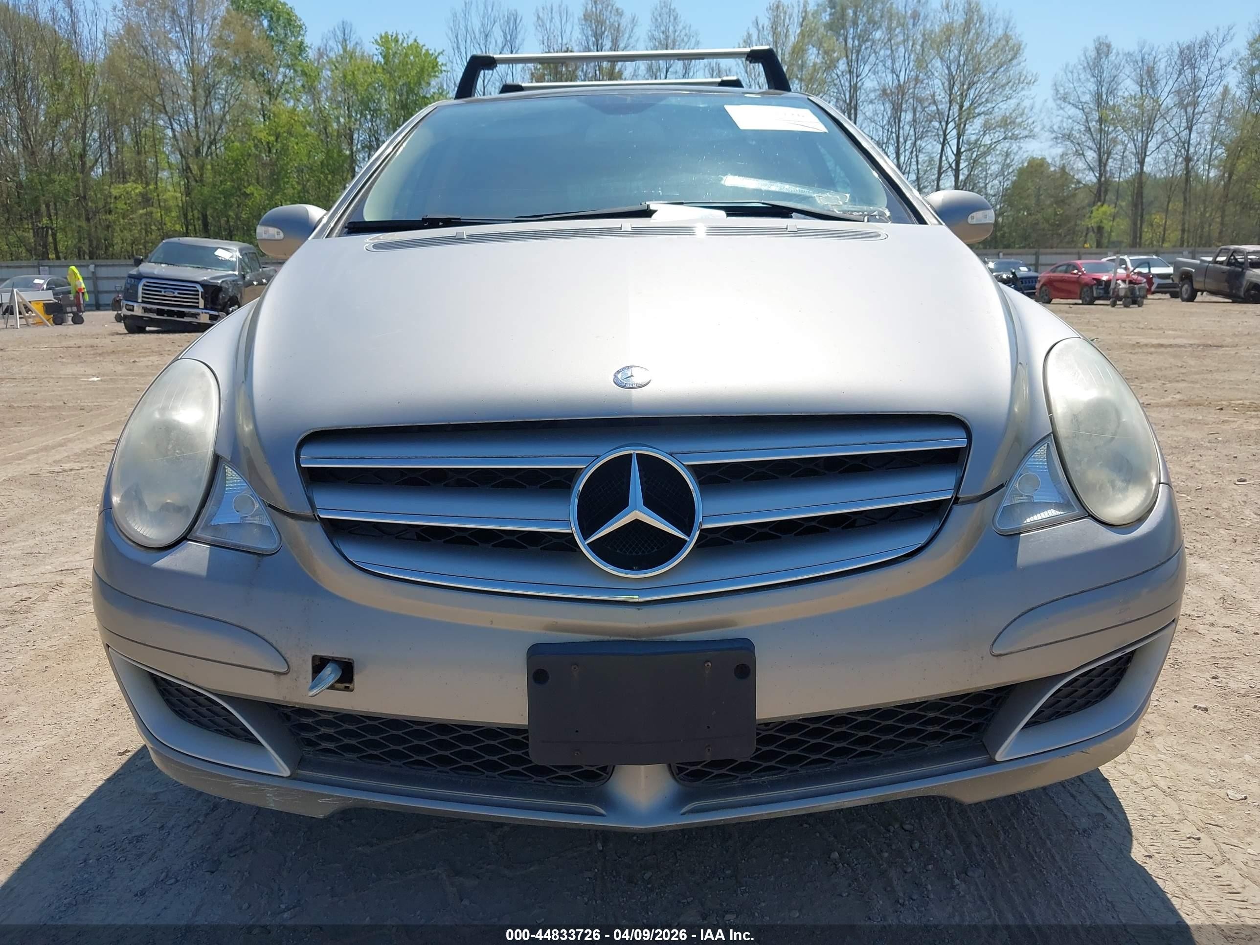 2007 Mercedes-benz R 350 4matic Silver vin: 4JGCB65EX7A054338