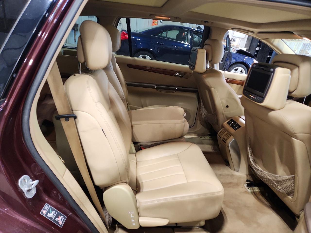 2008 Mercedes-benz R 350 Maroon vin: 4JGCB65EX8A082139
