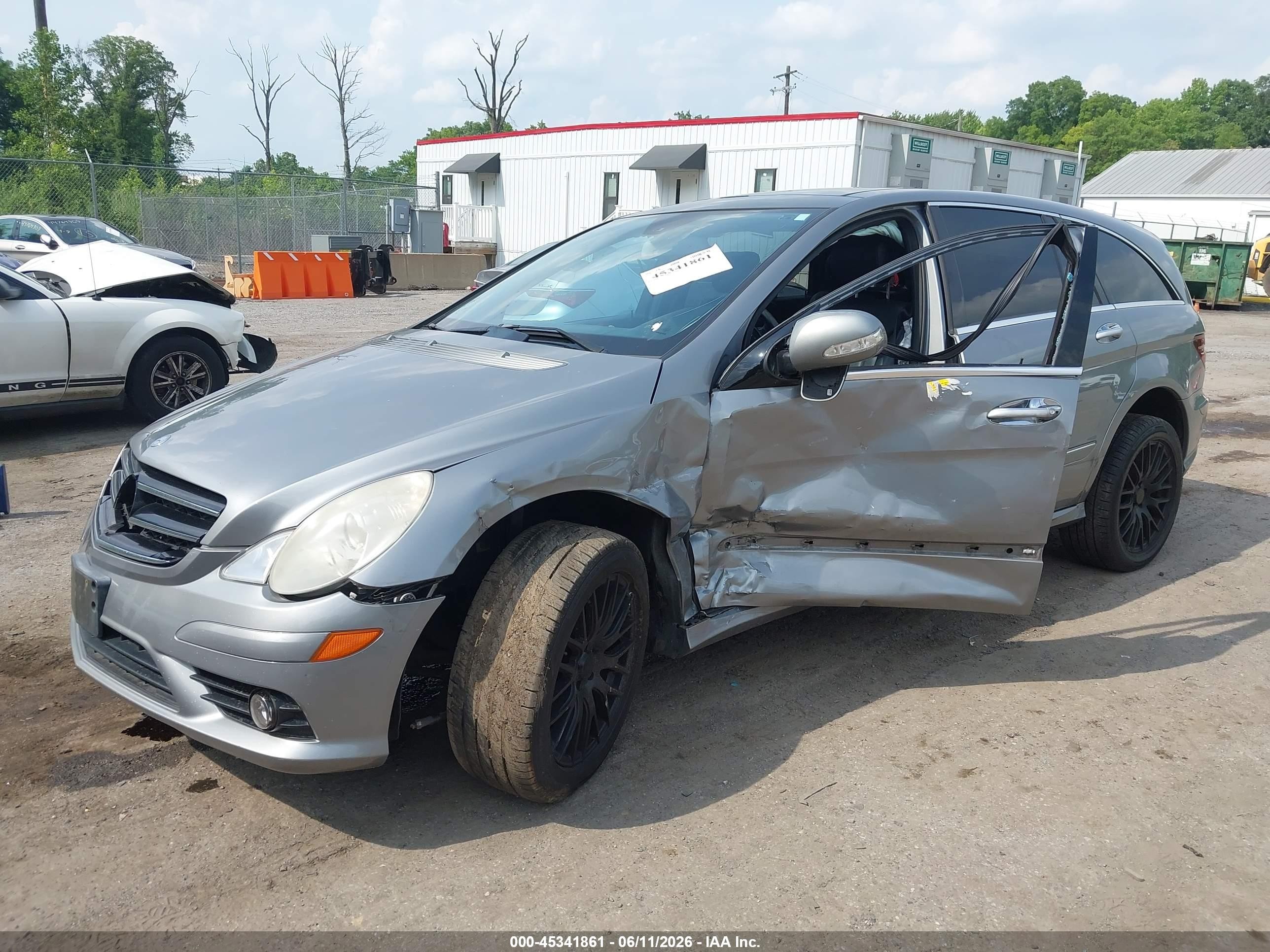 2010 Mercedes-benz R 350 4matic Gray vin: 4JGCB6FB1AA102272