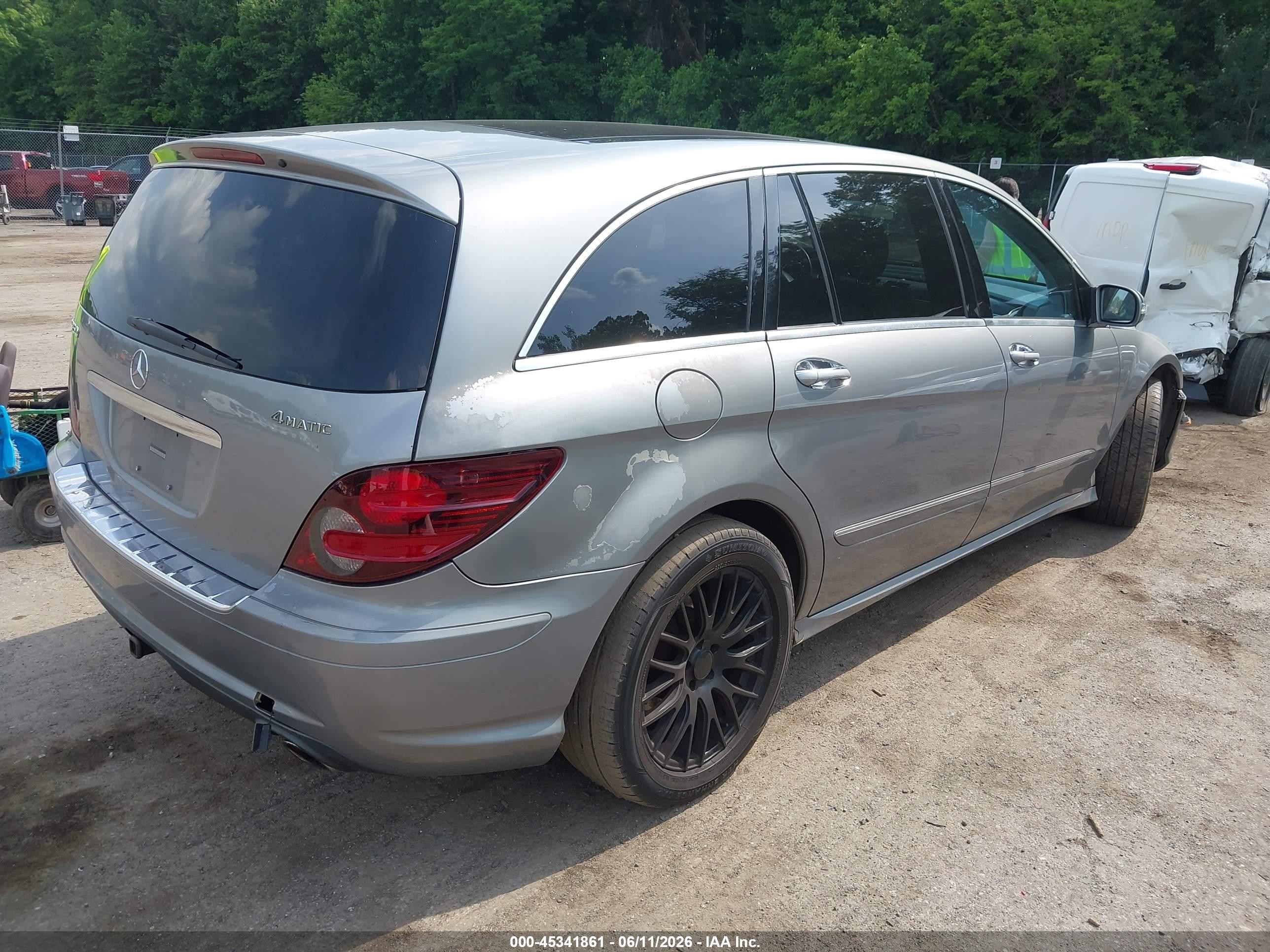 2010 Mercedes-benz R 350 4matic Gray vin: 4JGCB6FB1AA102272