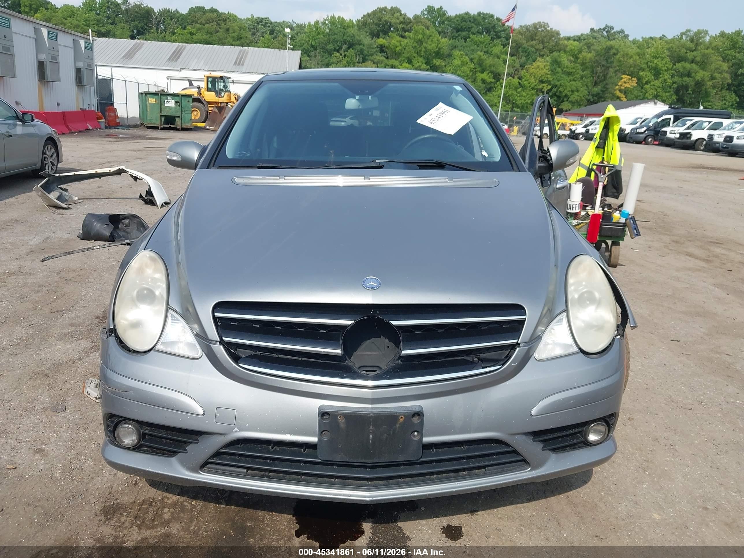 2010 Mercedes-benz R 350 4matic Gray vin: 4JGCB6FB1AA102272