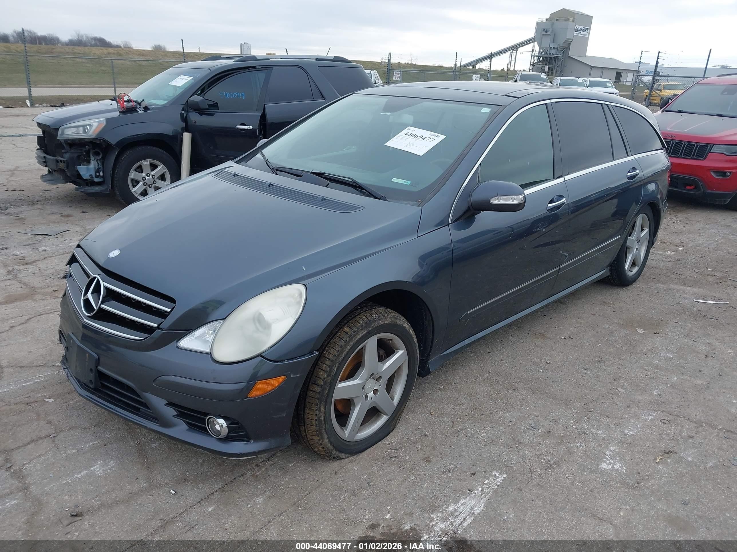 2010 Mercedes-benz R 350 4matic Gray vin: 4JGCB6FB2AA103558
