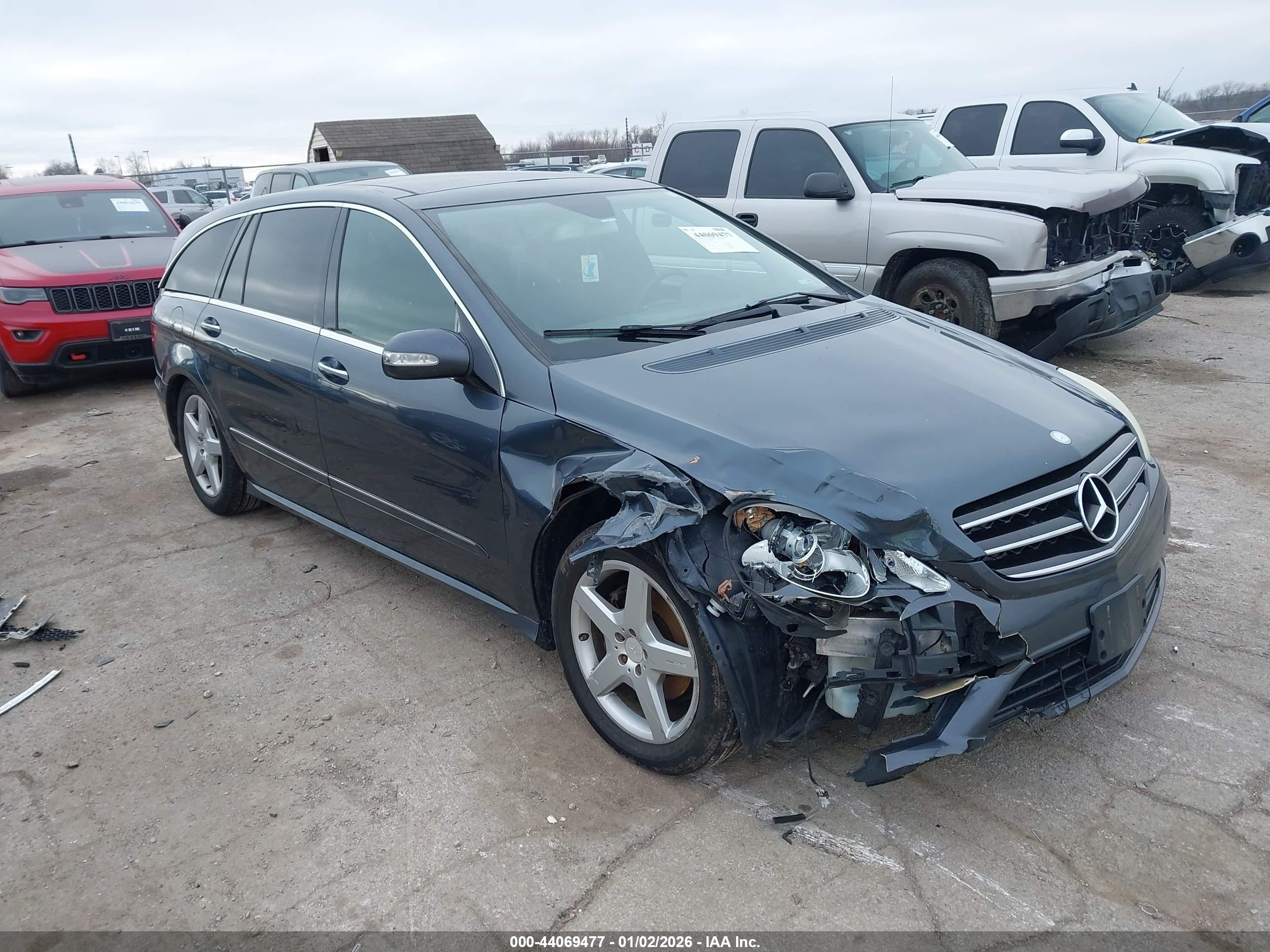 2010 Mercedes-benz R 350 4matic Gray vin: 4JGCB6FB2AA103558