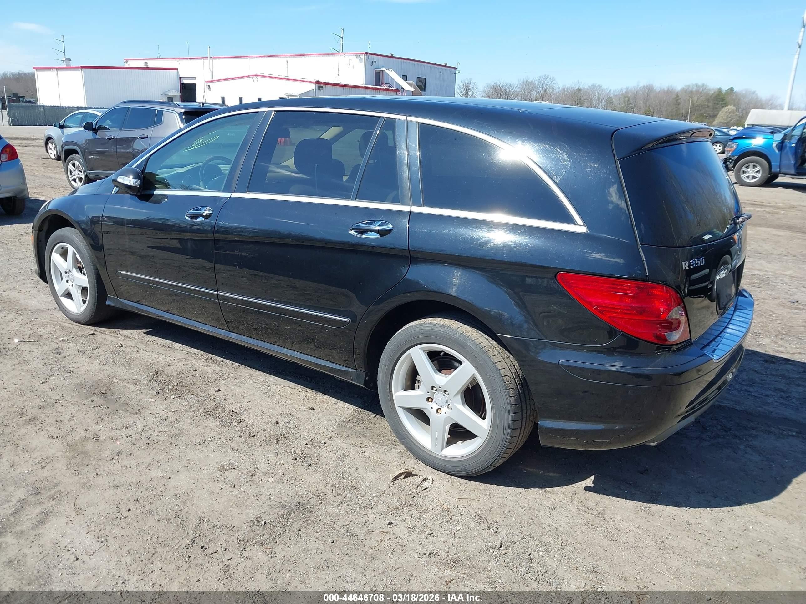 2010 Mercedes-benz R 350 4matic Black vin: 4JGCB6FB6AA102980