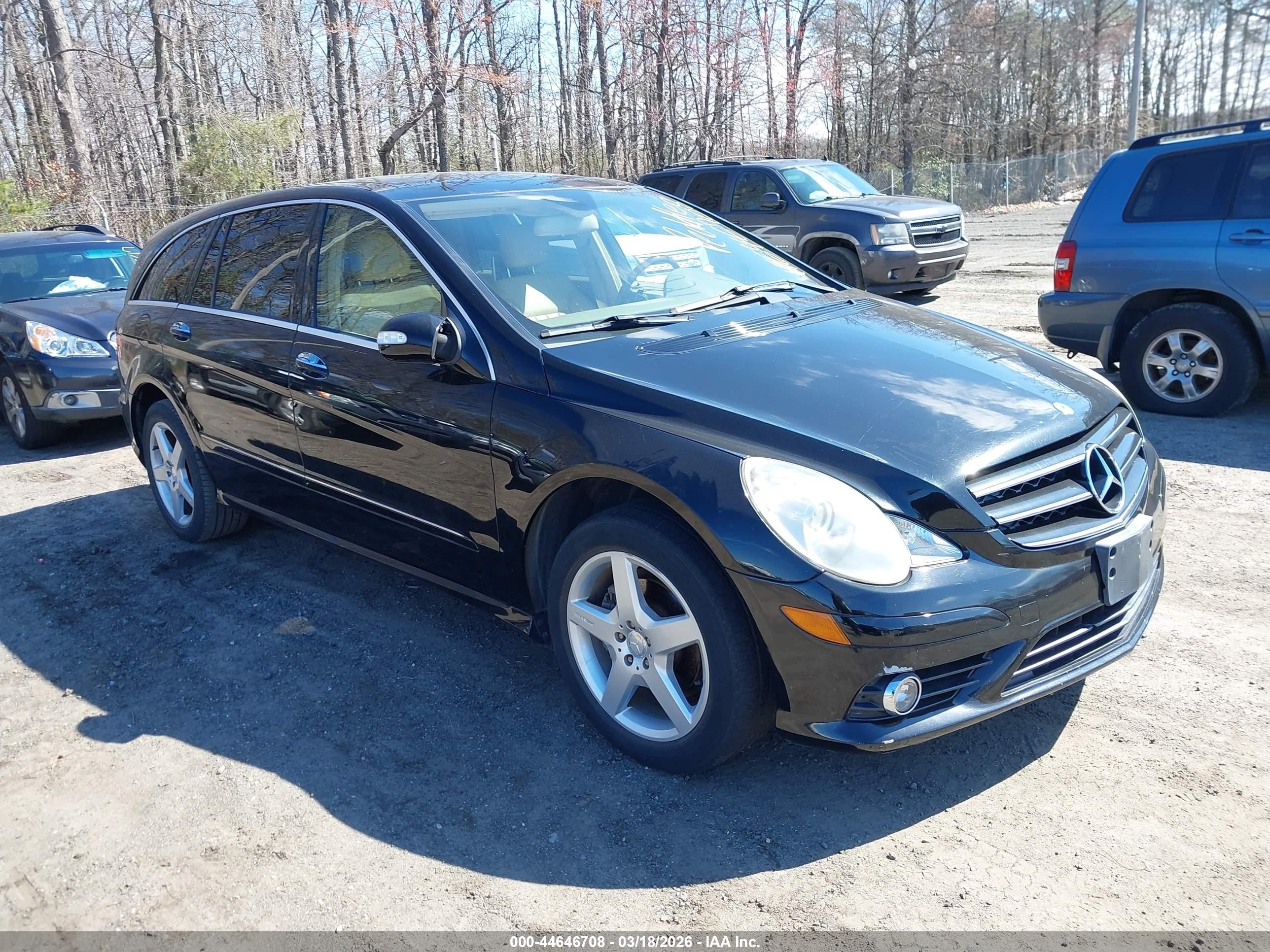 2010 Mercedes-benz R 350 4matic Черный vin: 4JGCB6FB6AA102980