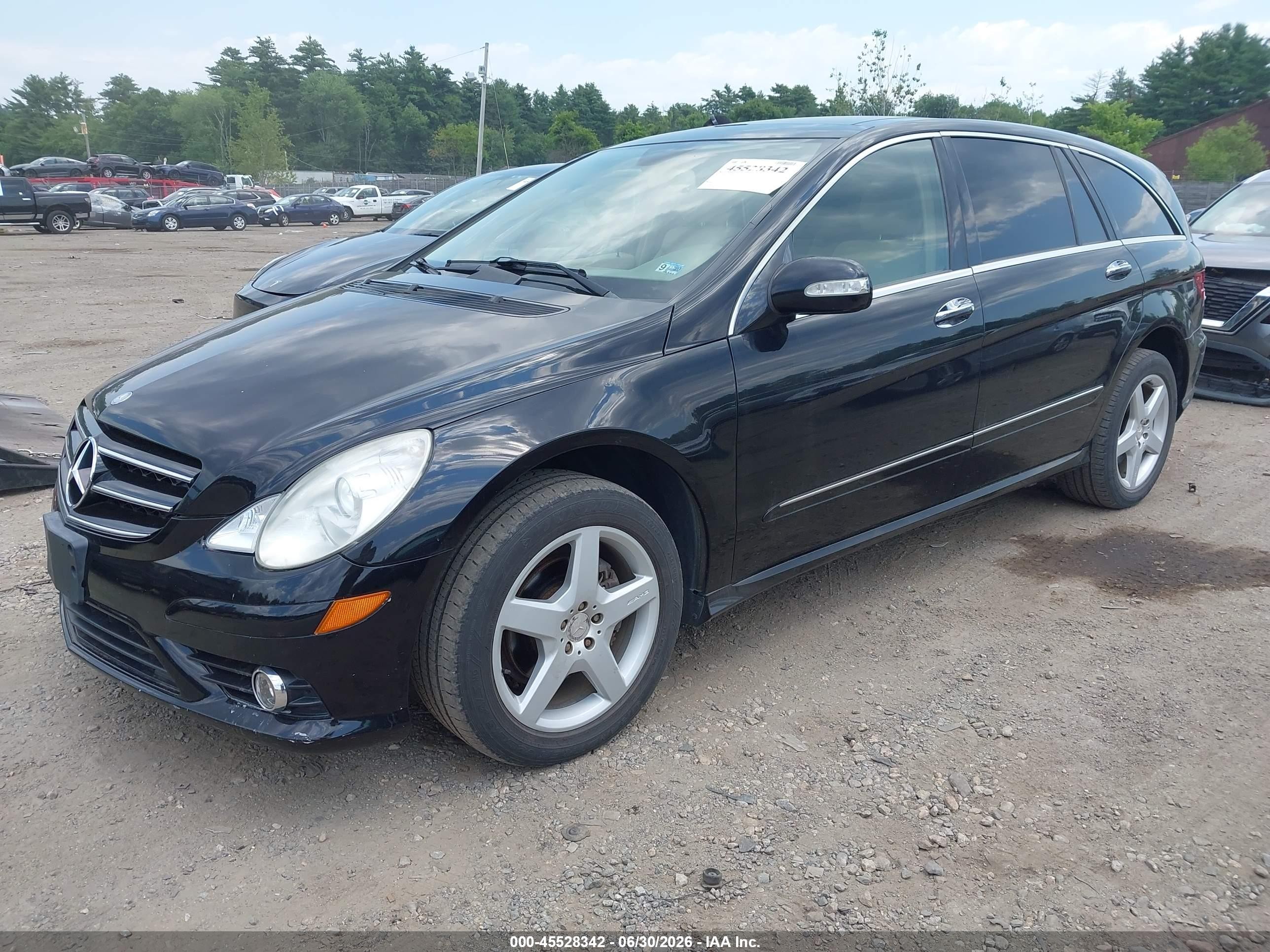 2010 Mercedes-benz R 350 4matic Black vin: 4JGCB6FB6AA102980