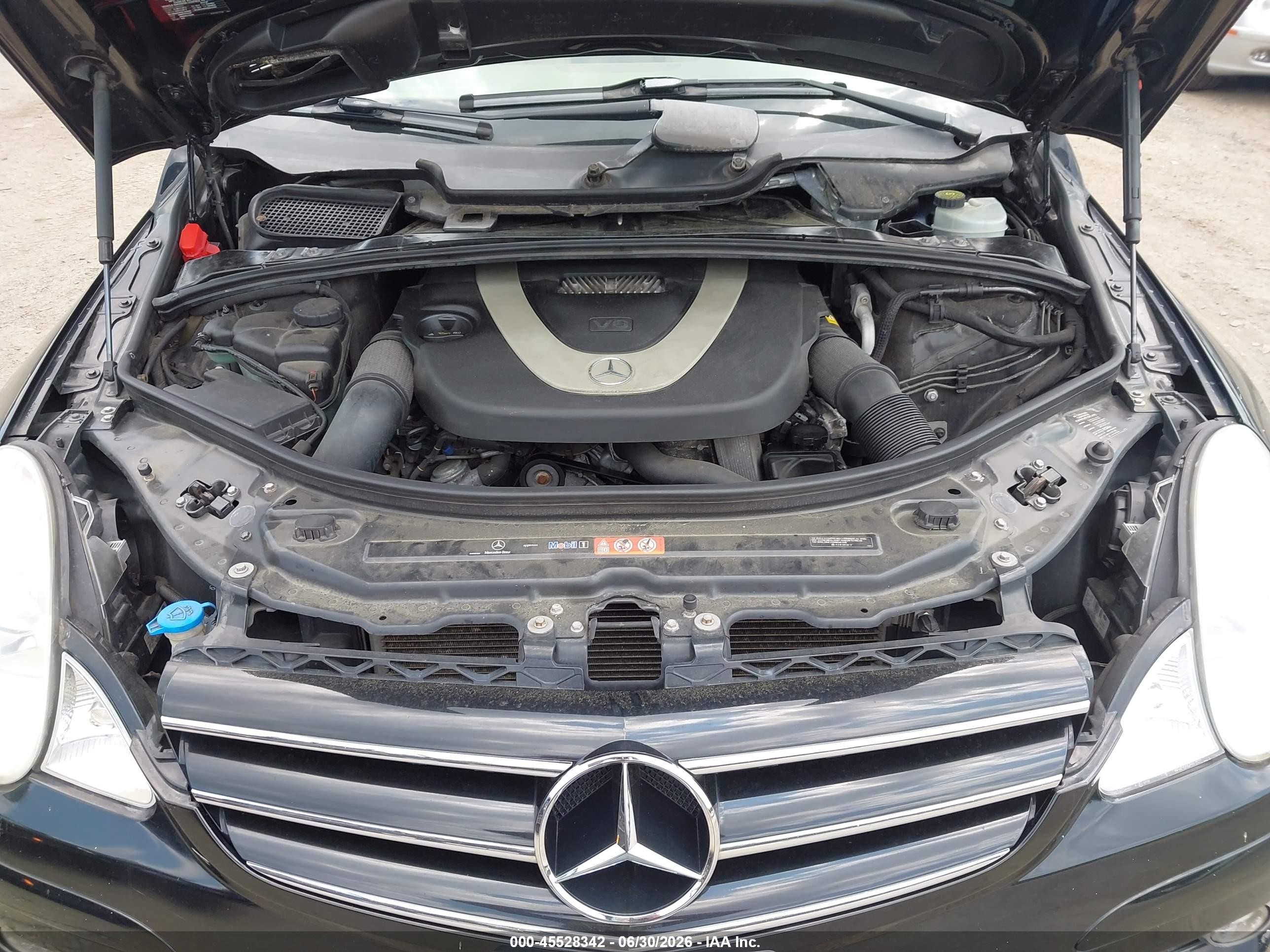 2010 Mercedes-benz R 350 4matic Black vin: 4JGCB6FB6AA102980