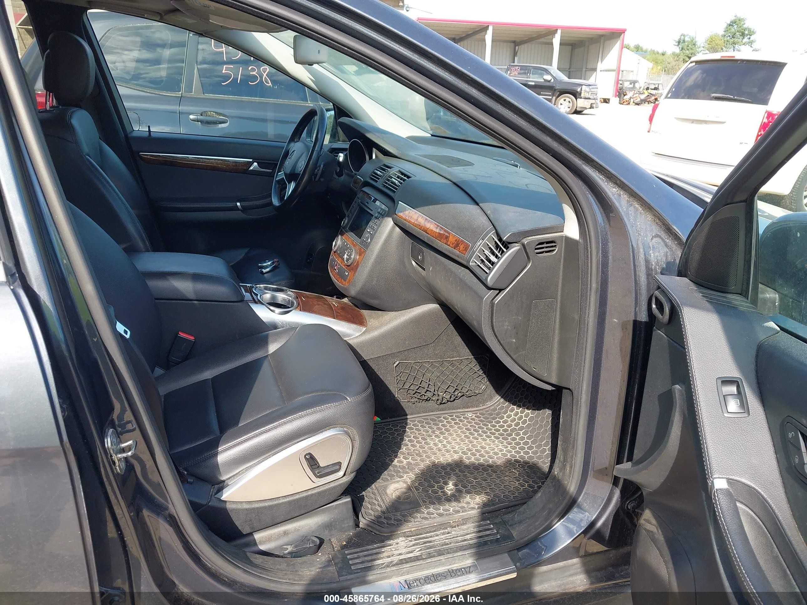 2011 Mercedes-benz R 350 4matic Gray vin: 4JGCB6FE0BA117163