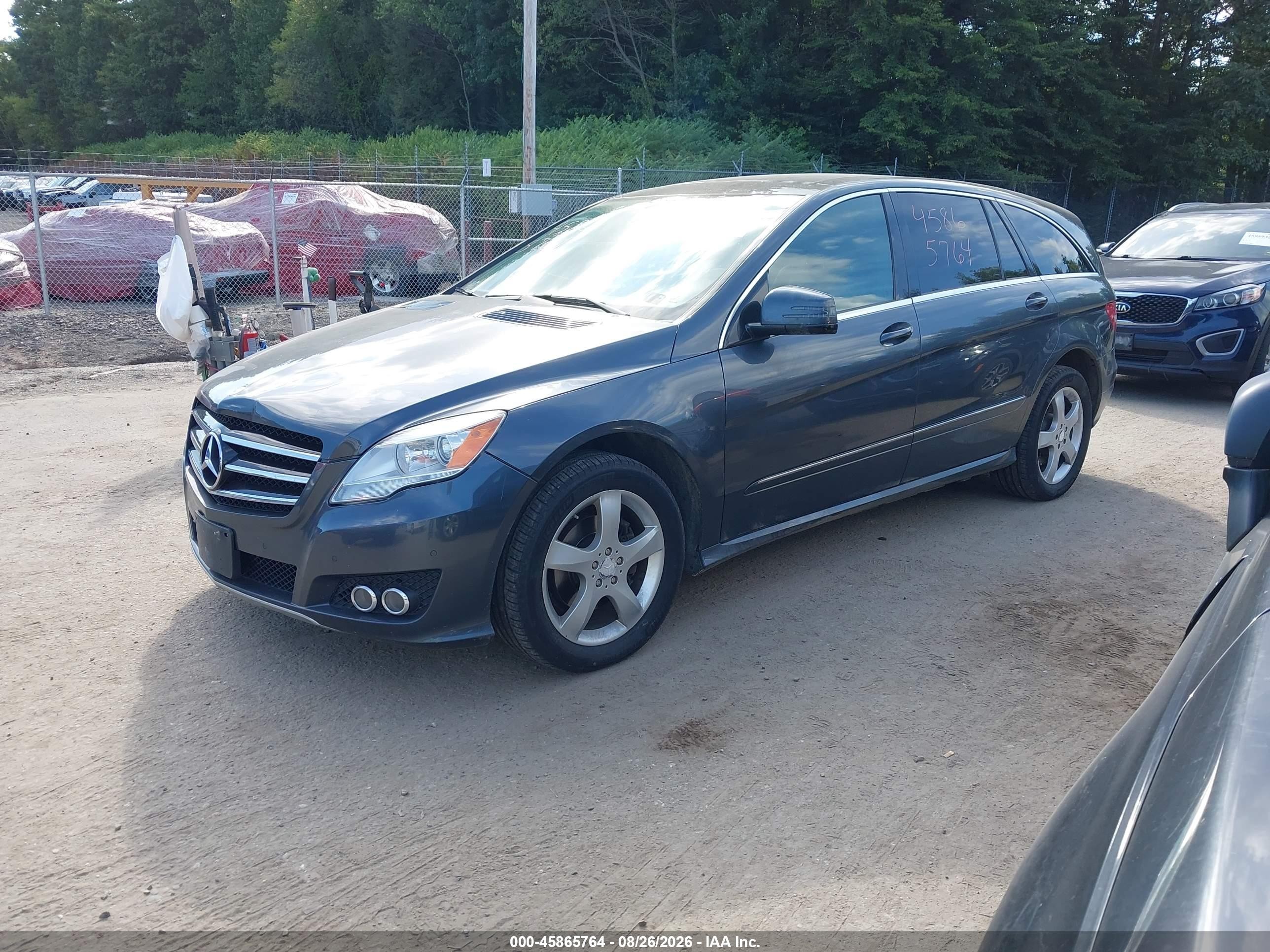 2011 Mercedes-benz R 350 4matic Gray vin: 4JGCB6FE0BA117163