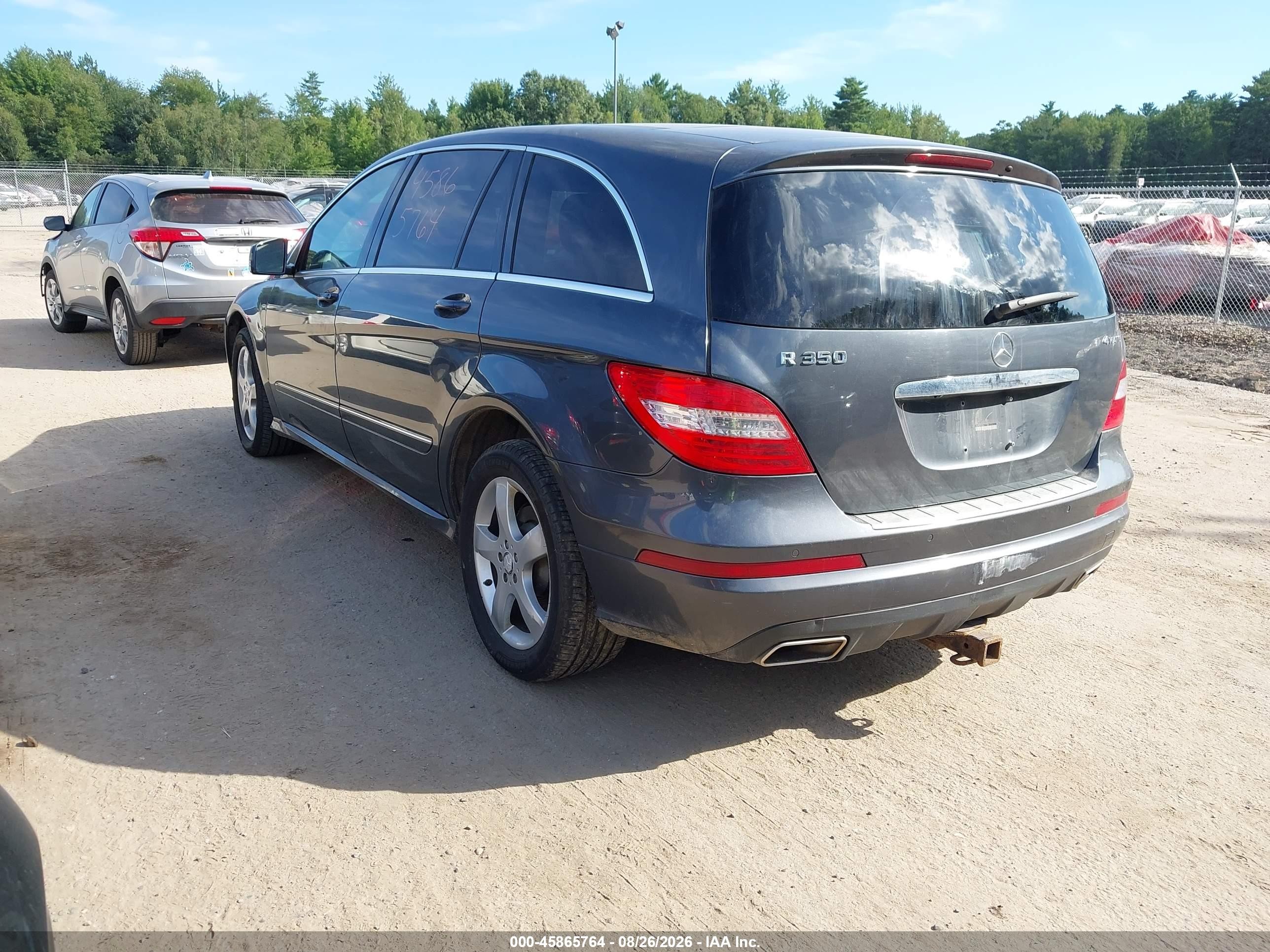 2011 Mercedes-benz R 350 4matic Gray vin: 4JGCB6FE0BA117163