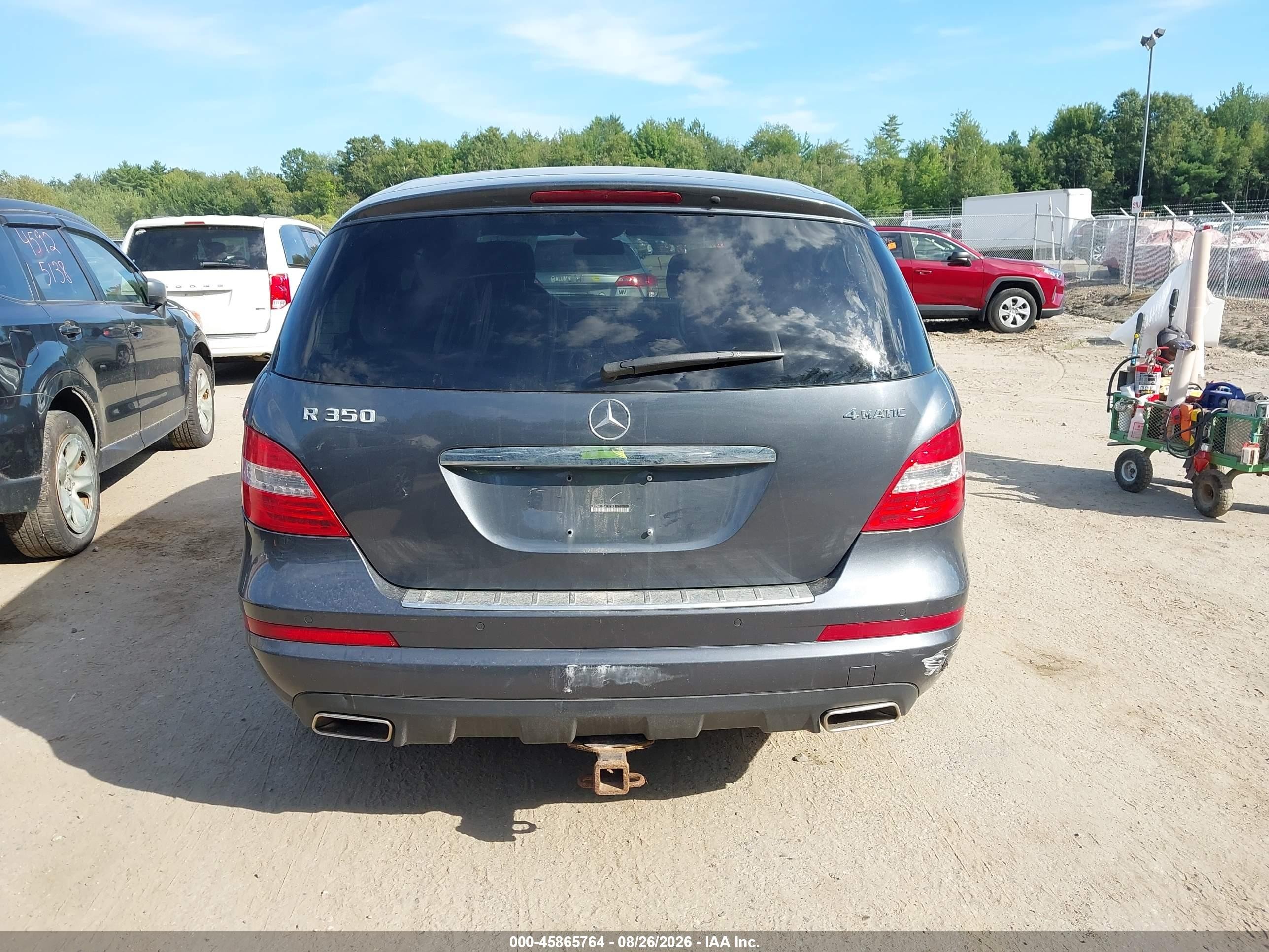 2011 Mercedes-benz R 350 4matic Gray vin: 4JGCB6FE0BA117163