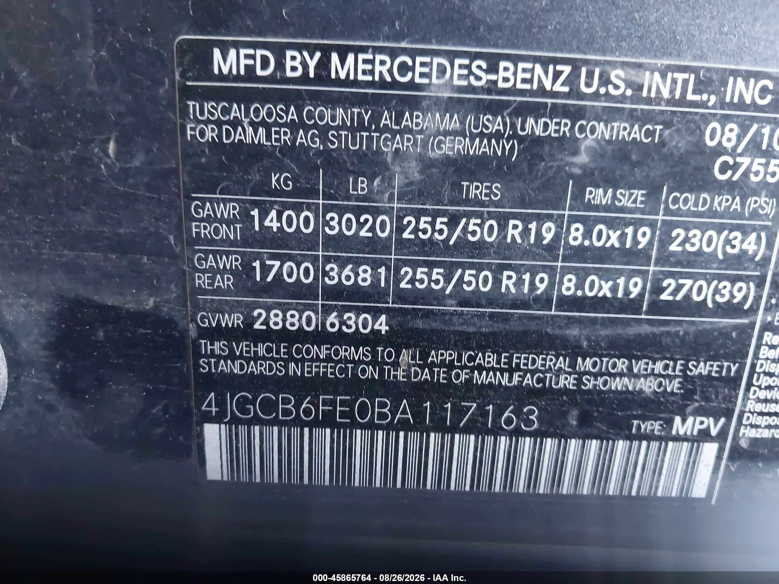 2011 Mercedes-benz R 350 4matic Gray vin: 4JGCB6FE0BA117163