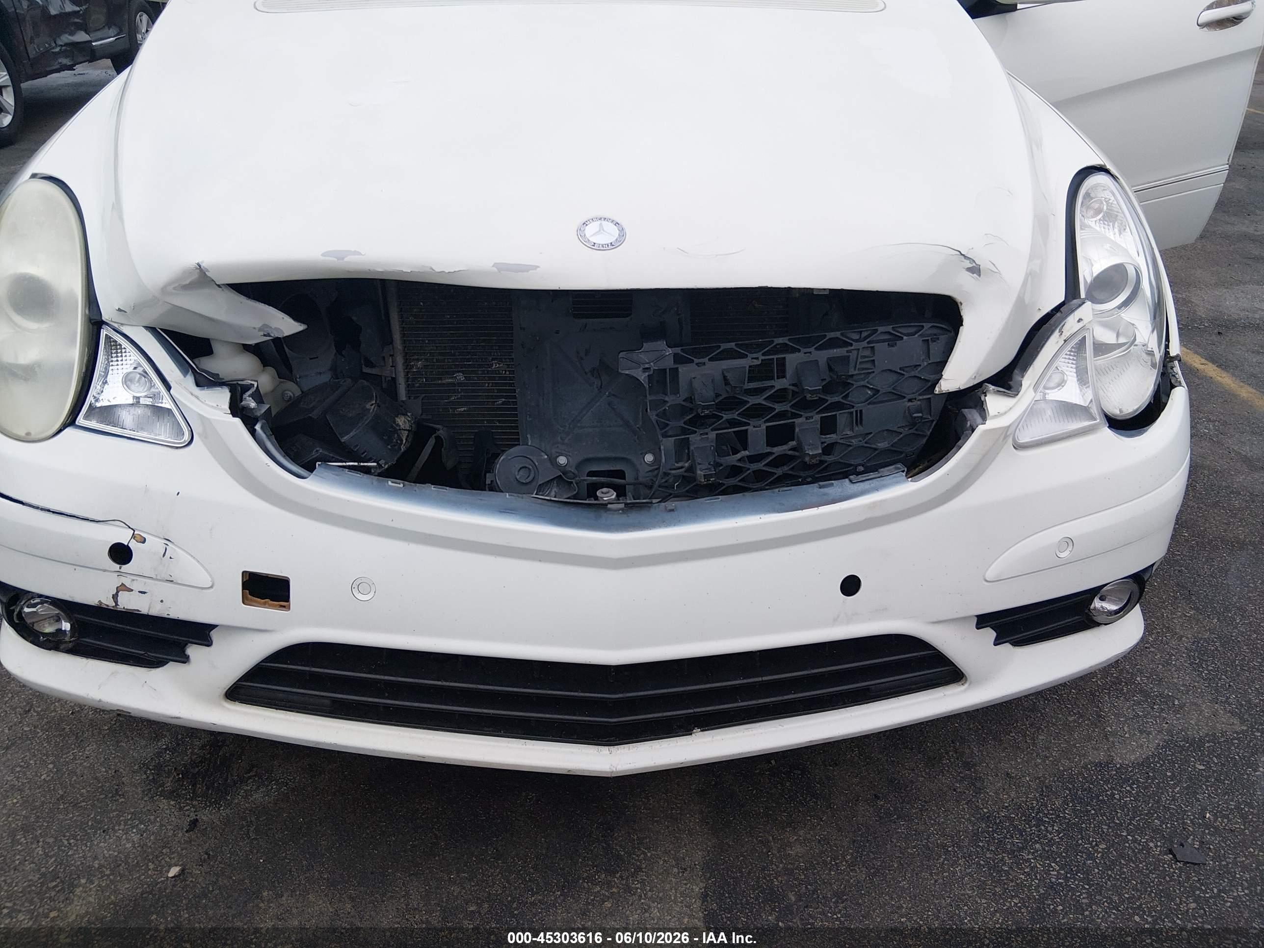 2010 Mercedes-benz R 350 4matic Белый vin: 4JGCB6FE1AA111693