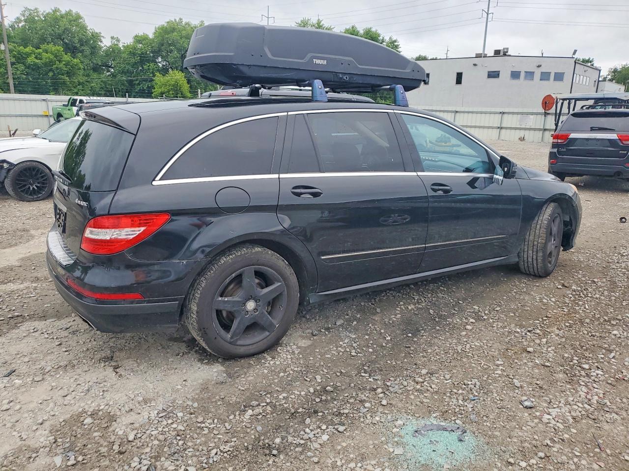 2011 Mercedes-benz R 350 4matic Black vin: 4JGCB6FE1BA128737