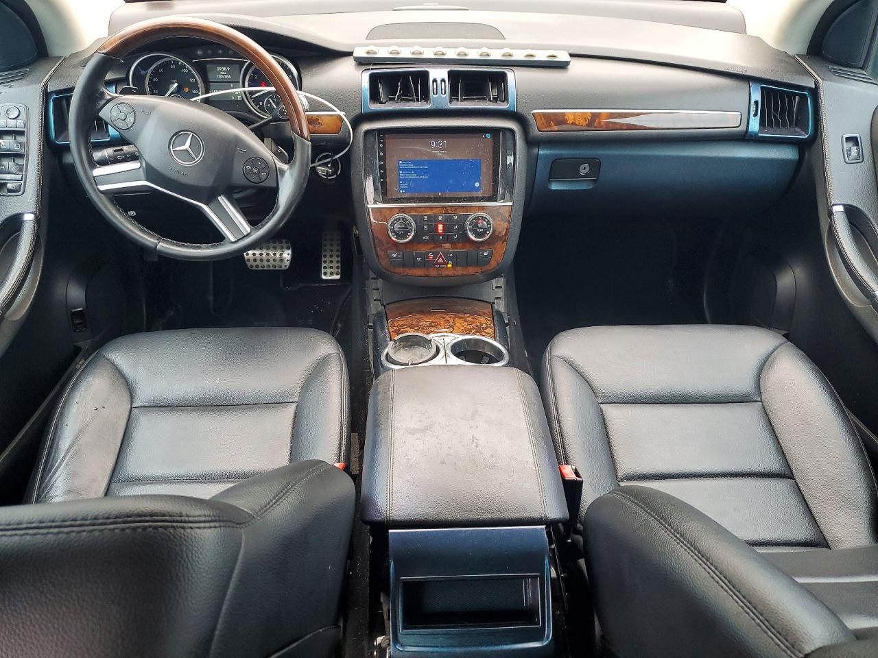 2011 Mercedes-benz R 350 4matic Black vin: 4JGCB6FE1BA128737