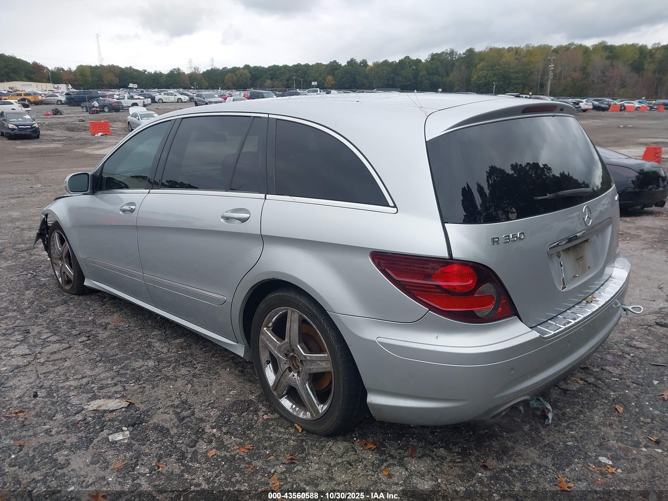 2010 Mercedes-benz R 350 4matic Silver vin: 4JGCB6FE2AA111170