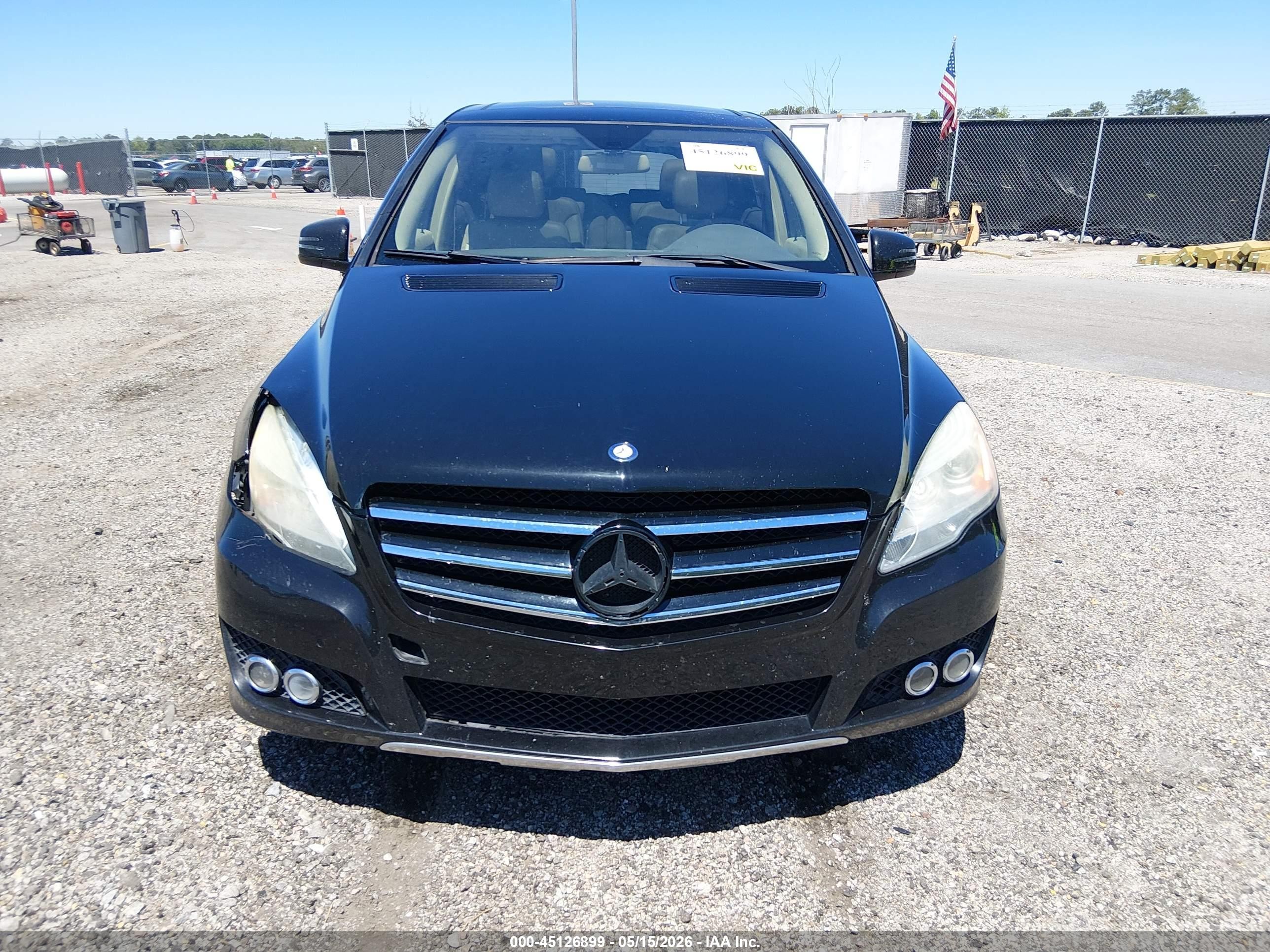 2011 Mercedes-benz R 350 4matic Black vin: 4JGCB6FE3BA117898