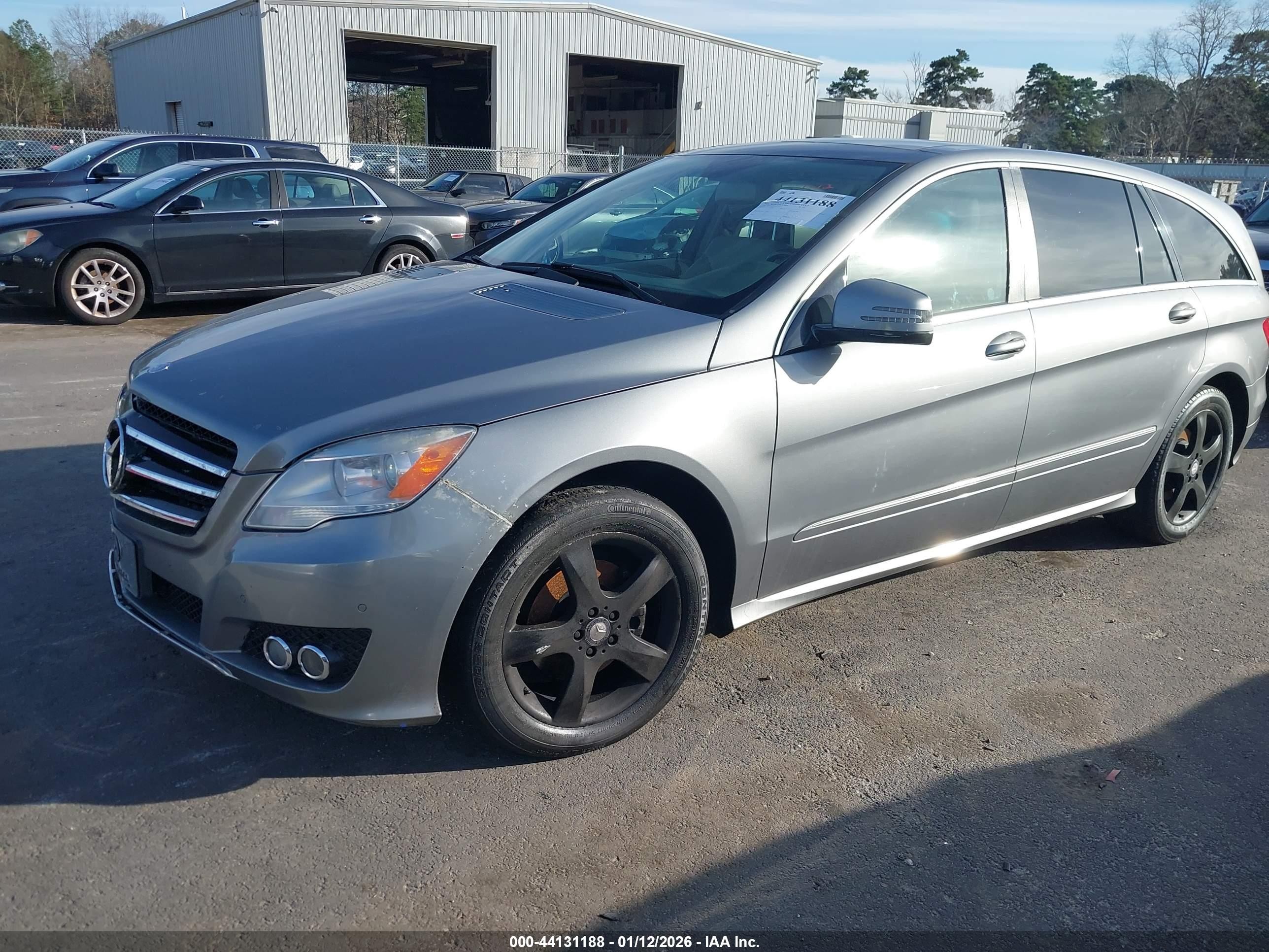 2011 Mercedes-benz R 350 4matic Gray vin: 4JGCB6FE7BA130721