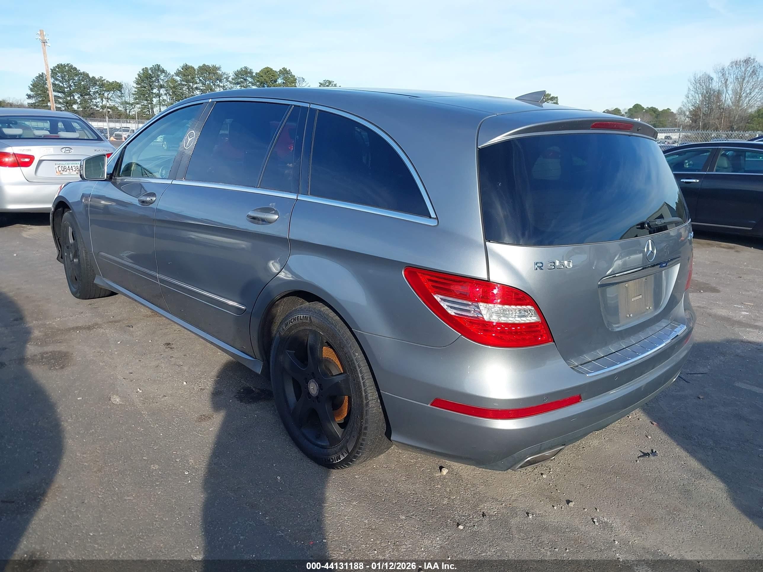 2011 Mercedes-benz R 350 4matic Gray vin: 4JGCB6FE7BA130721
