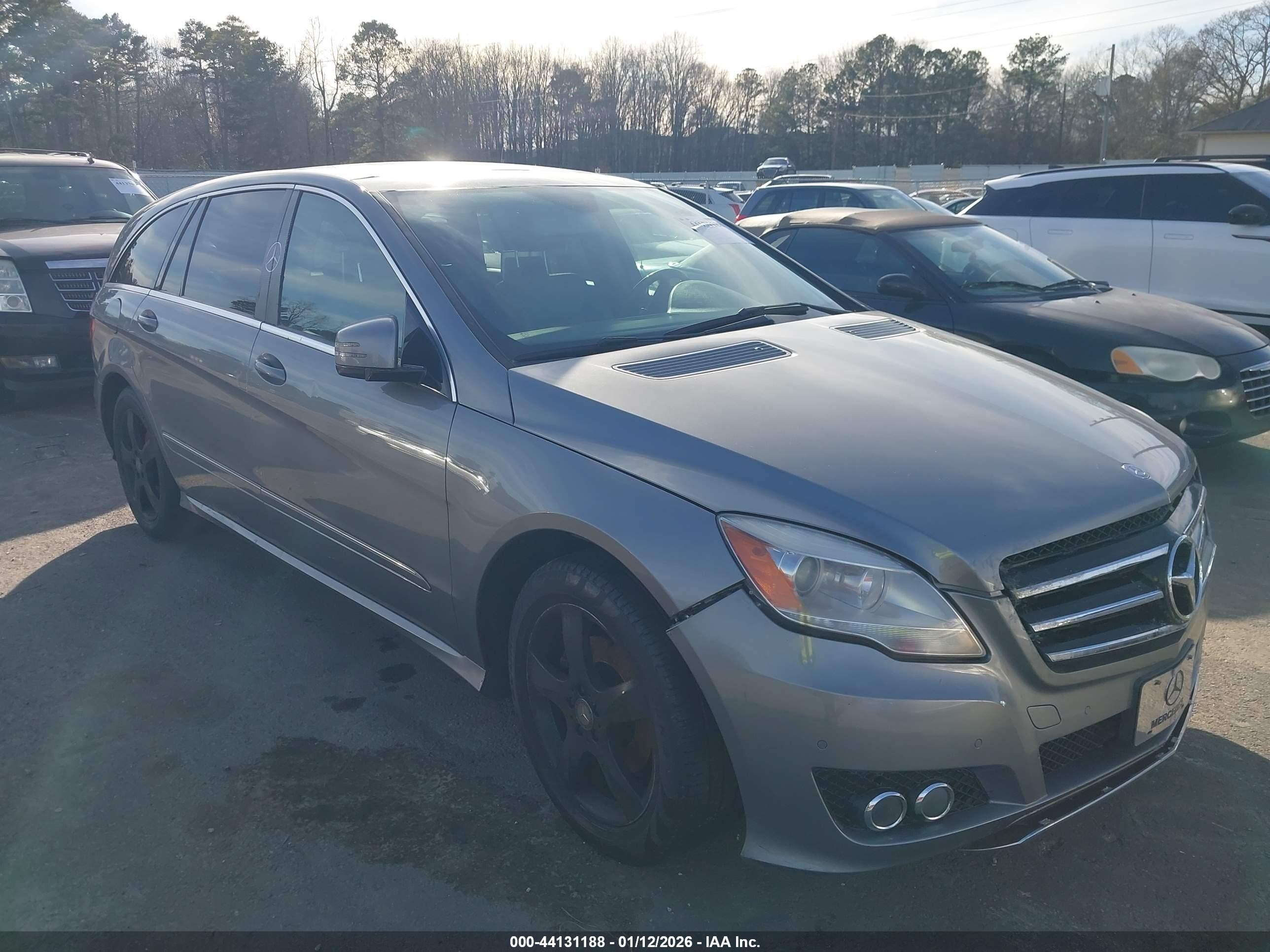 2011 Mercedes-benz R 350 4matic Gray vin: 4JGCB6FE7BA130721