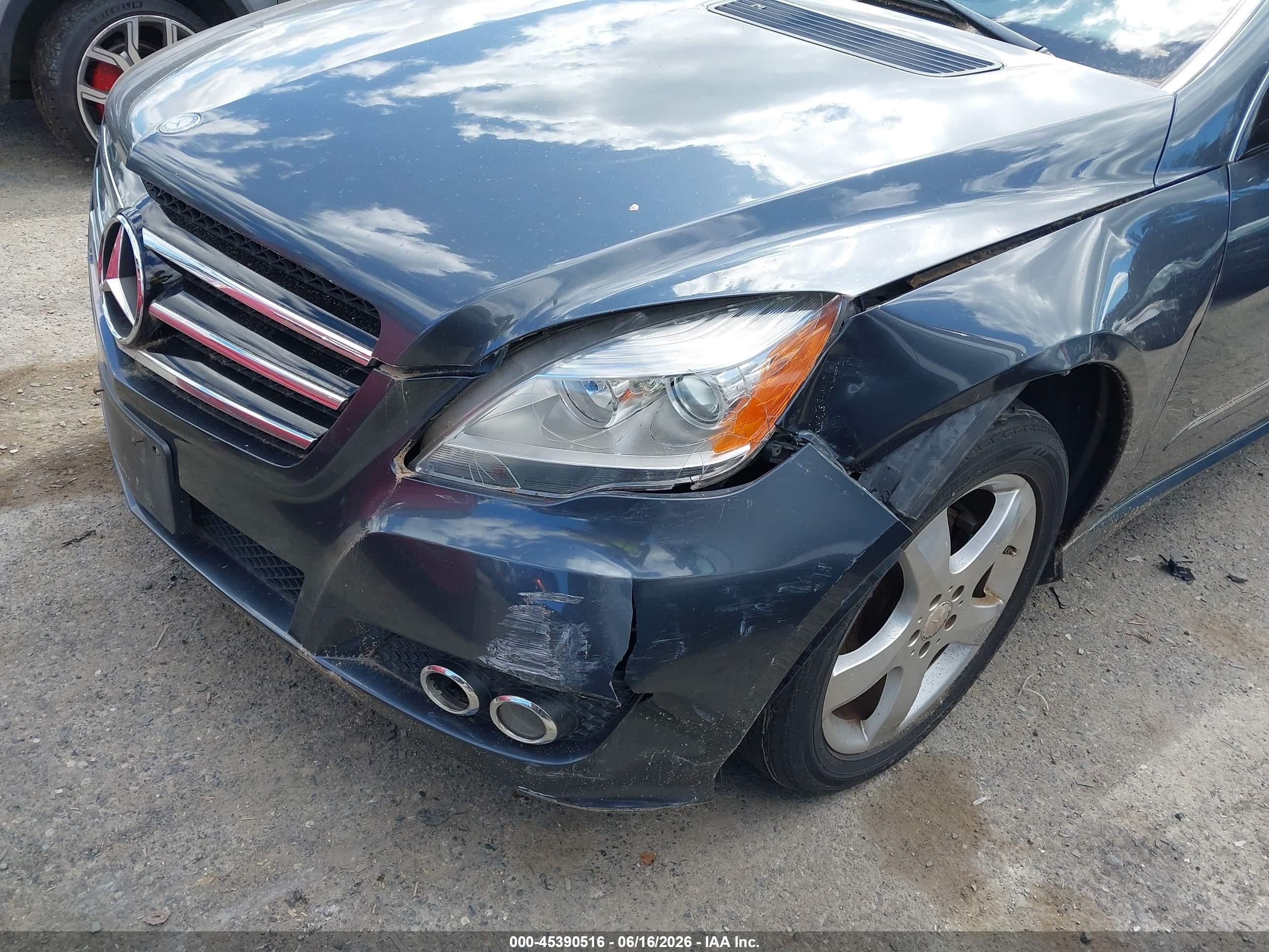 2011 Mercedes-benz R 350 4matic Gray vin: 4JGCB6FE8BA127343