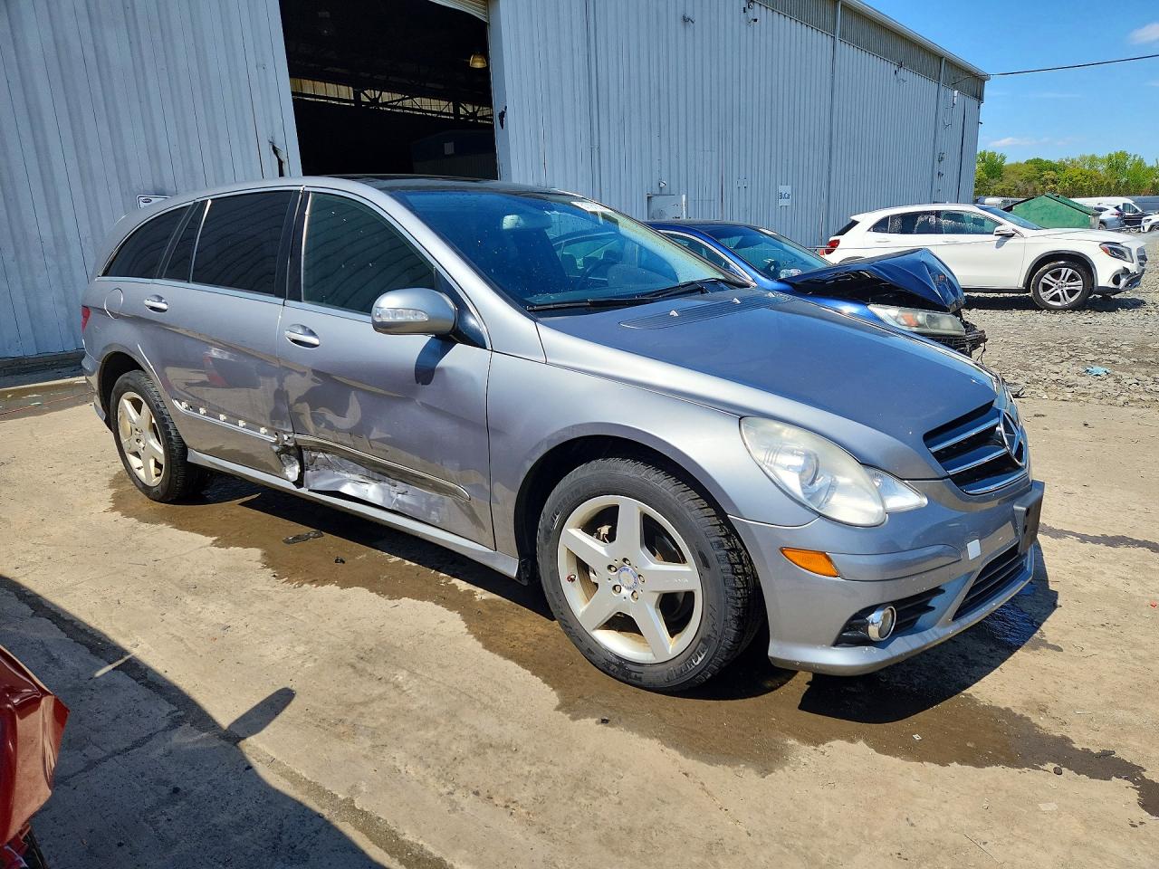 2010 Mercedes-benz R 350 4matic Blue vin: 4JGCB6FE9AA107343