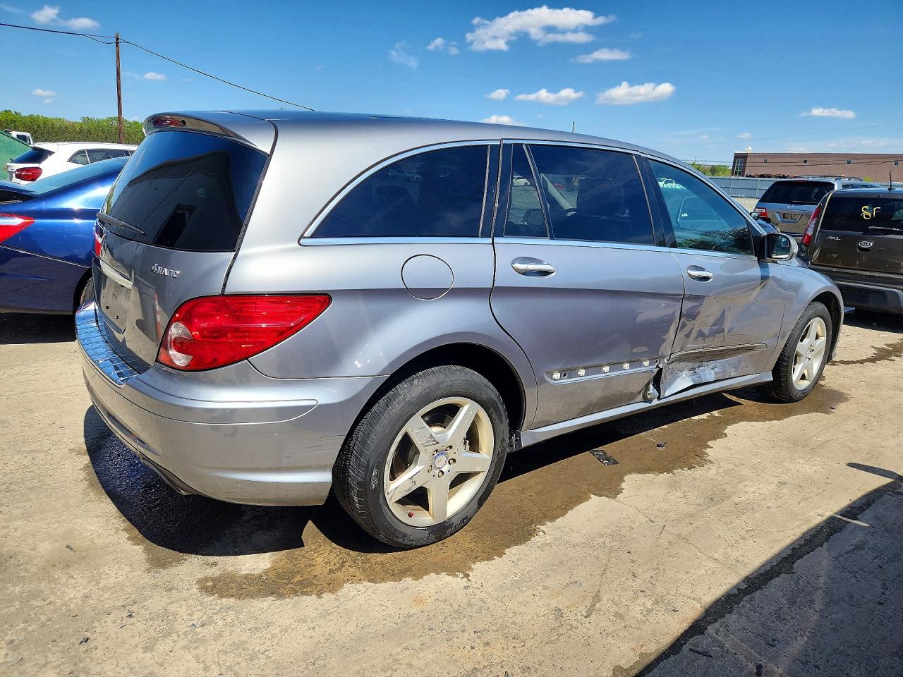 2010 Mercedes-benz R 350 4matic Blue vin: 4JGCB6FE9AA107343