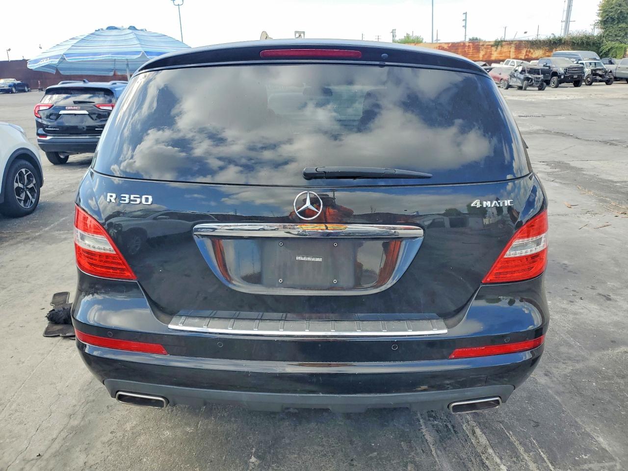2011 Mercedes-benz R 350 4matic Black vin: 4JGCB6FEXBA113587