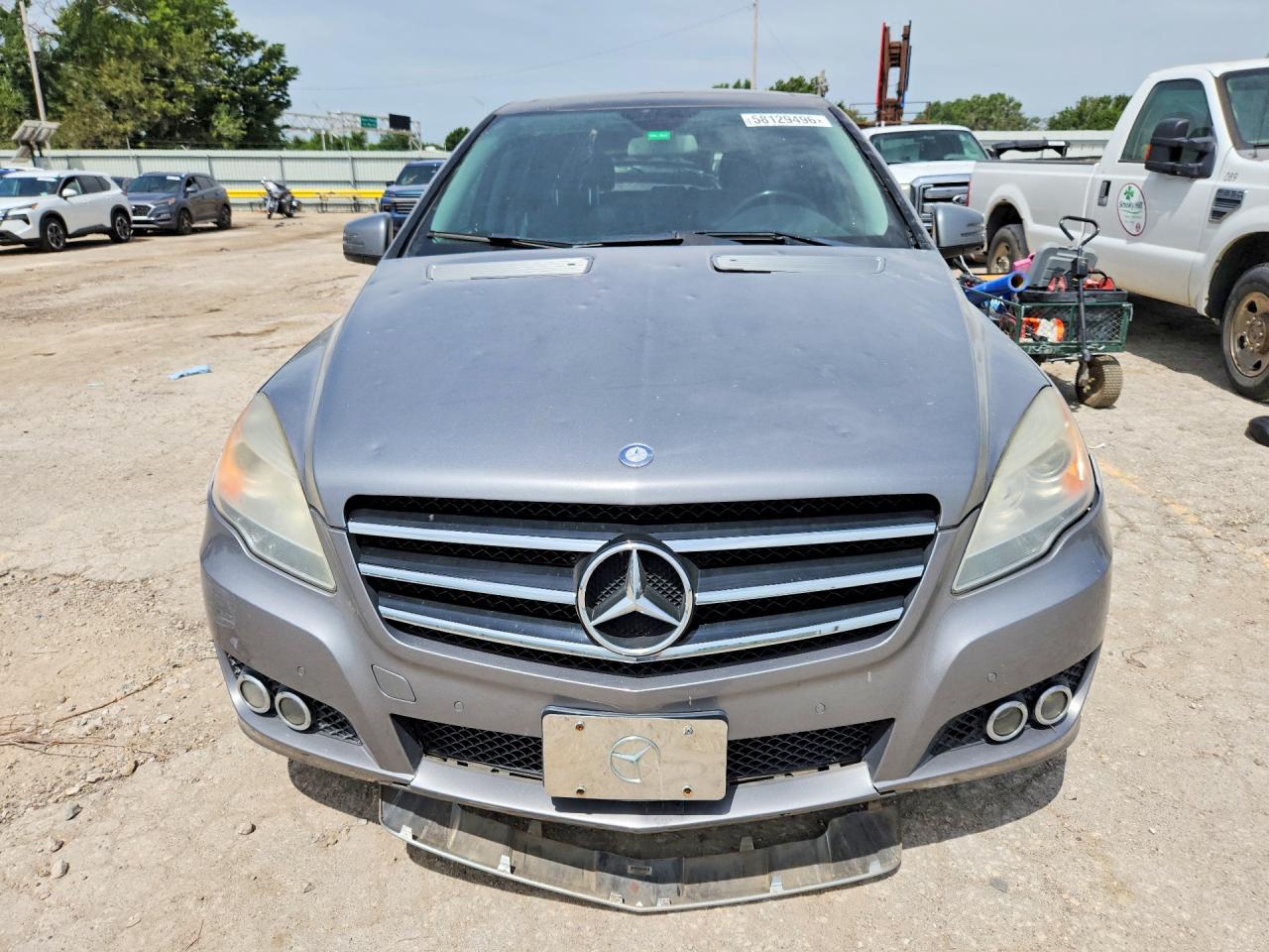 2011 Mercedes-benz R 350 4matic Charcoal vin: 4JGCB6FEXBA127084