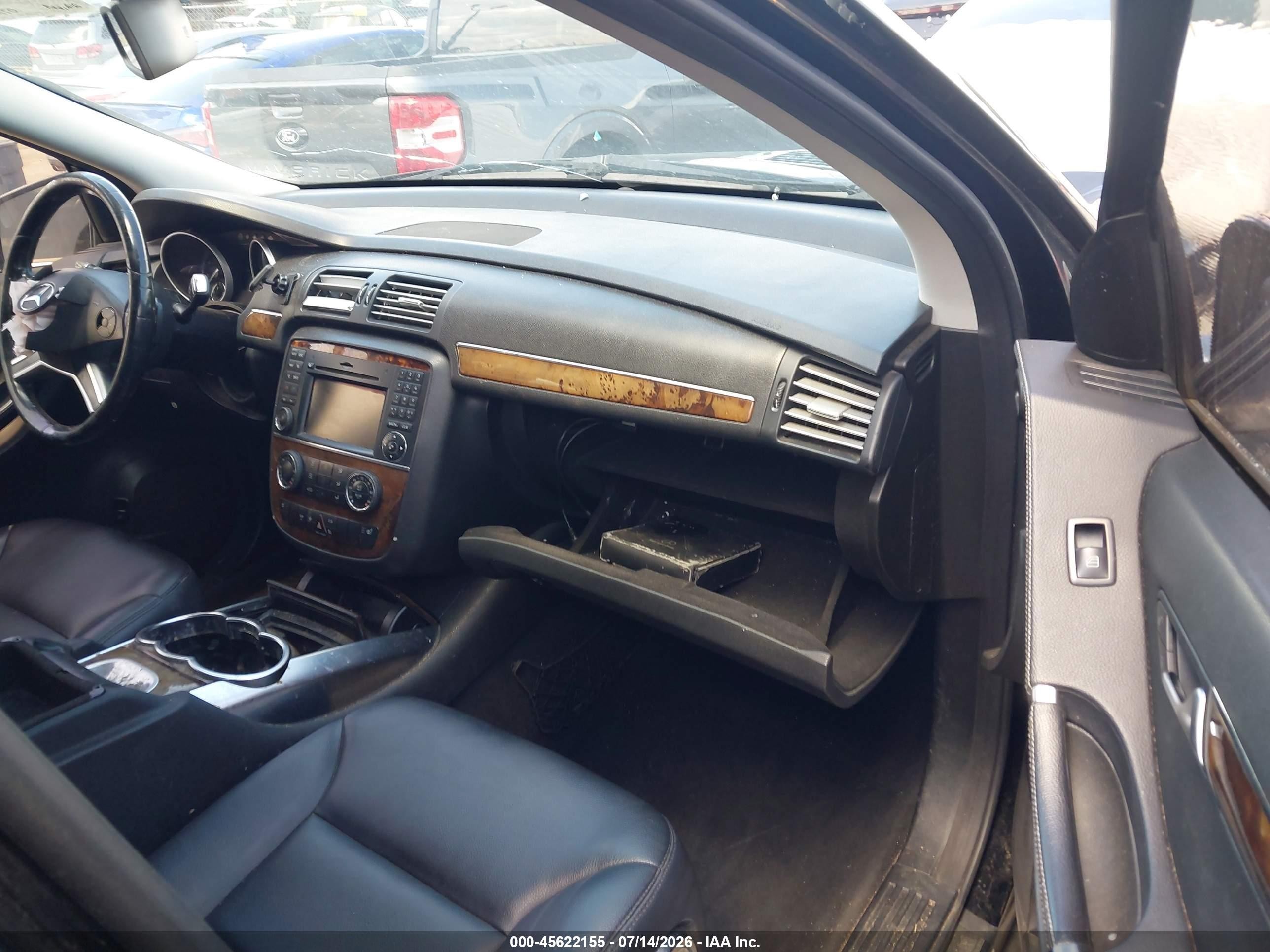 2011 Mercedes-benz R 350 4matic Black vin: 4JGCB6FEXBA129272