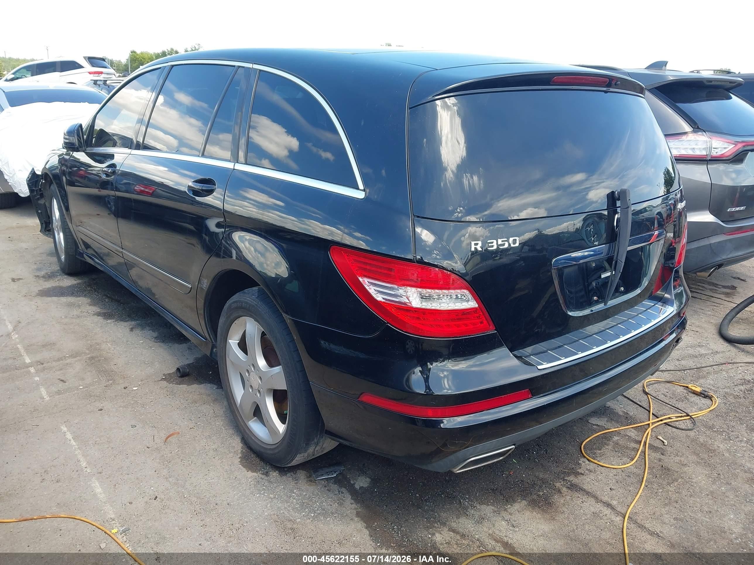 2011 Mercedes-benz R 350 4matic Black vin: 4JGCB6FEXBA129272