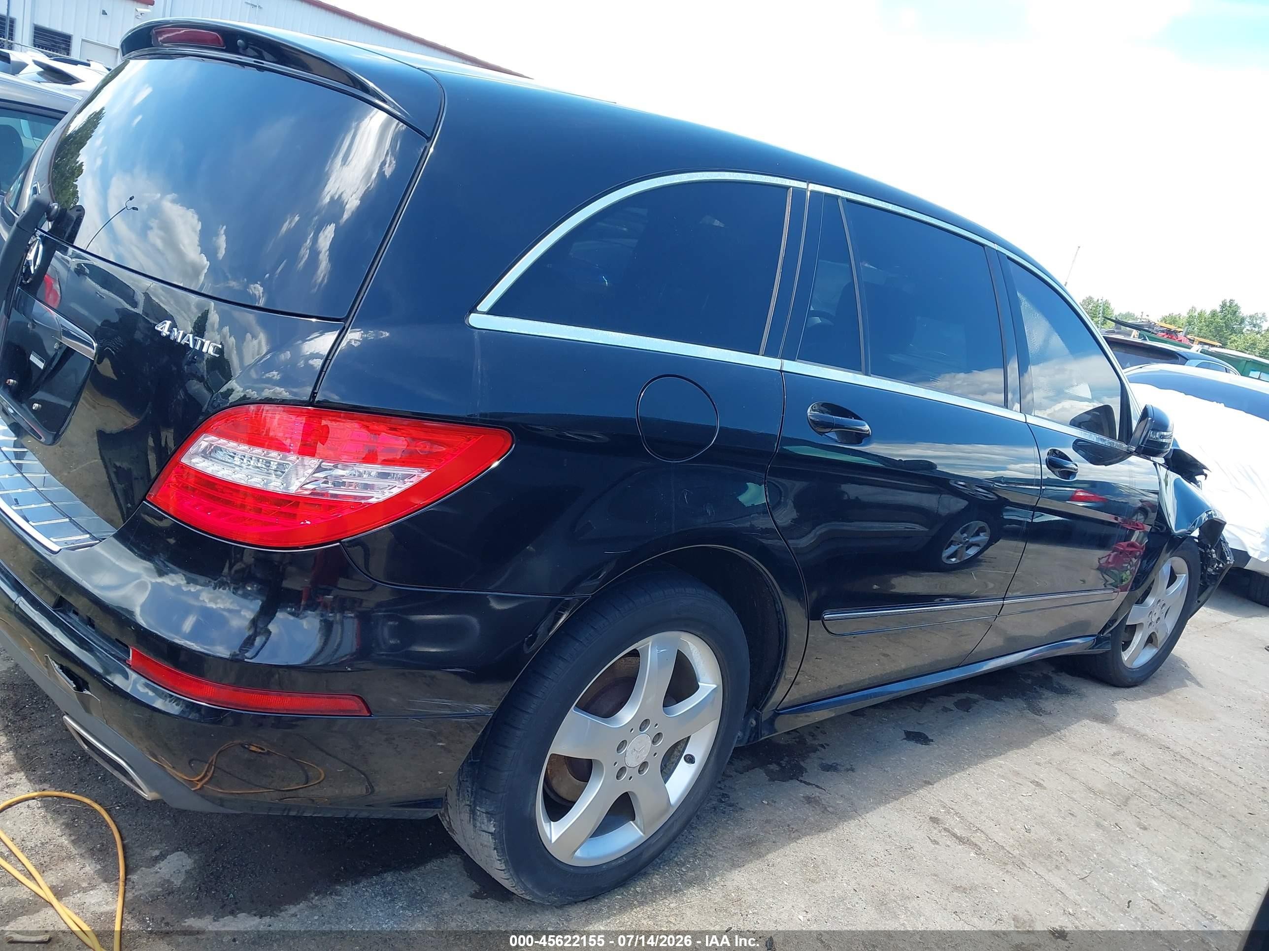 2011 Mercedes-benz R 350 4matic Black vin: 4JGCB6FEXBA129272