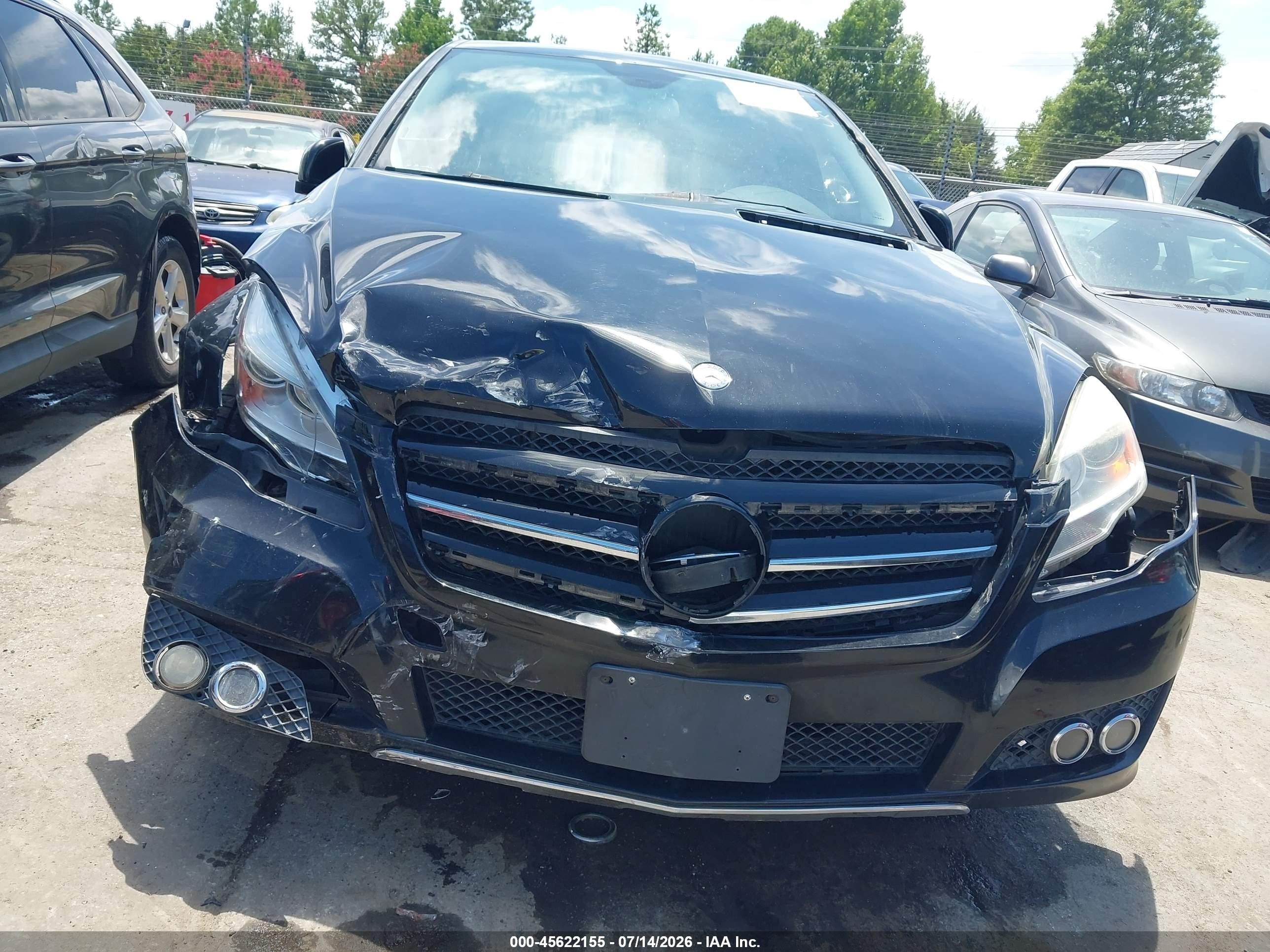 2011 Mercedes-benz R 350 4matic Black vin: 4JGCB6FEXBA129272