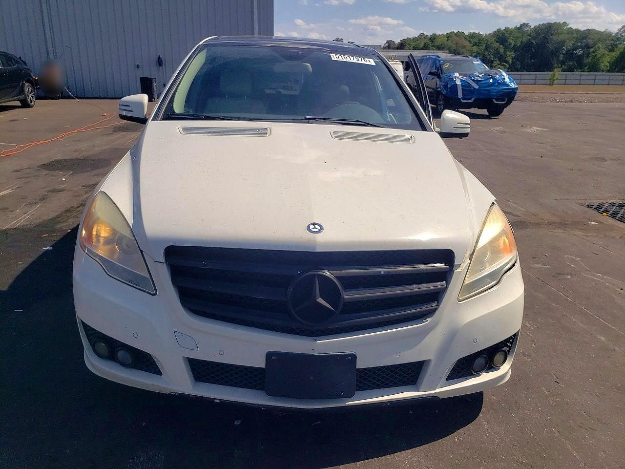 2011 Mercedes-benz R 350 4matic Белый vin: 4JGCB6FEXBA130230